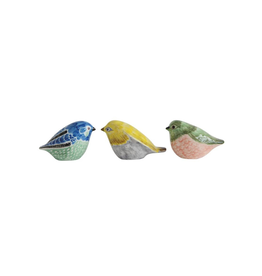 SCULPTURE-BIRD 2 TONE COLORS ASST