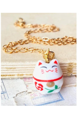 NECKLACE-LUCKY CAT