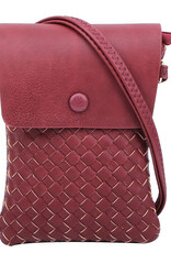 BAG-CROSSBODY CELL PHONE WOVEN