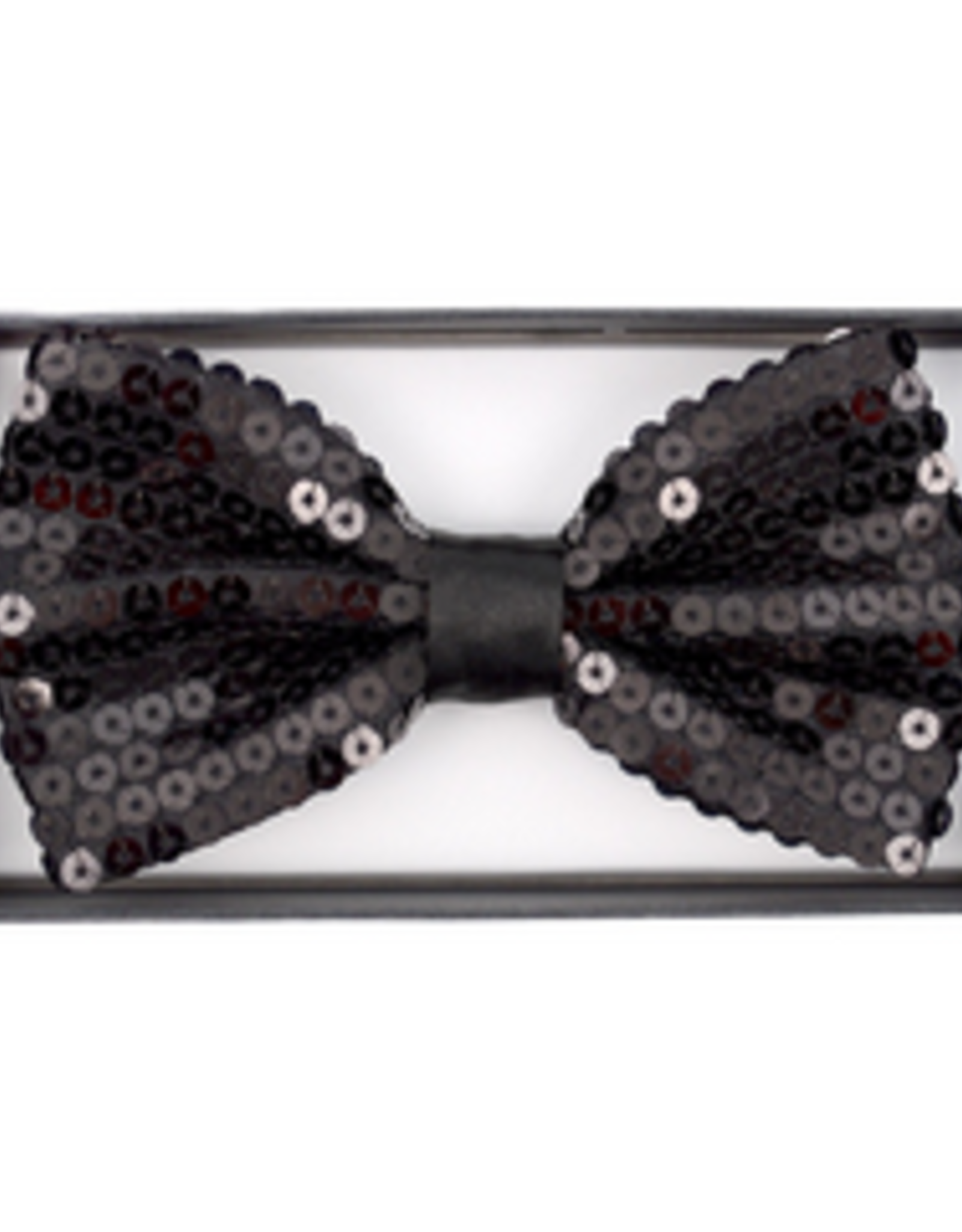 BOW TIE-SEQUIN BOXED