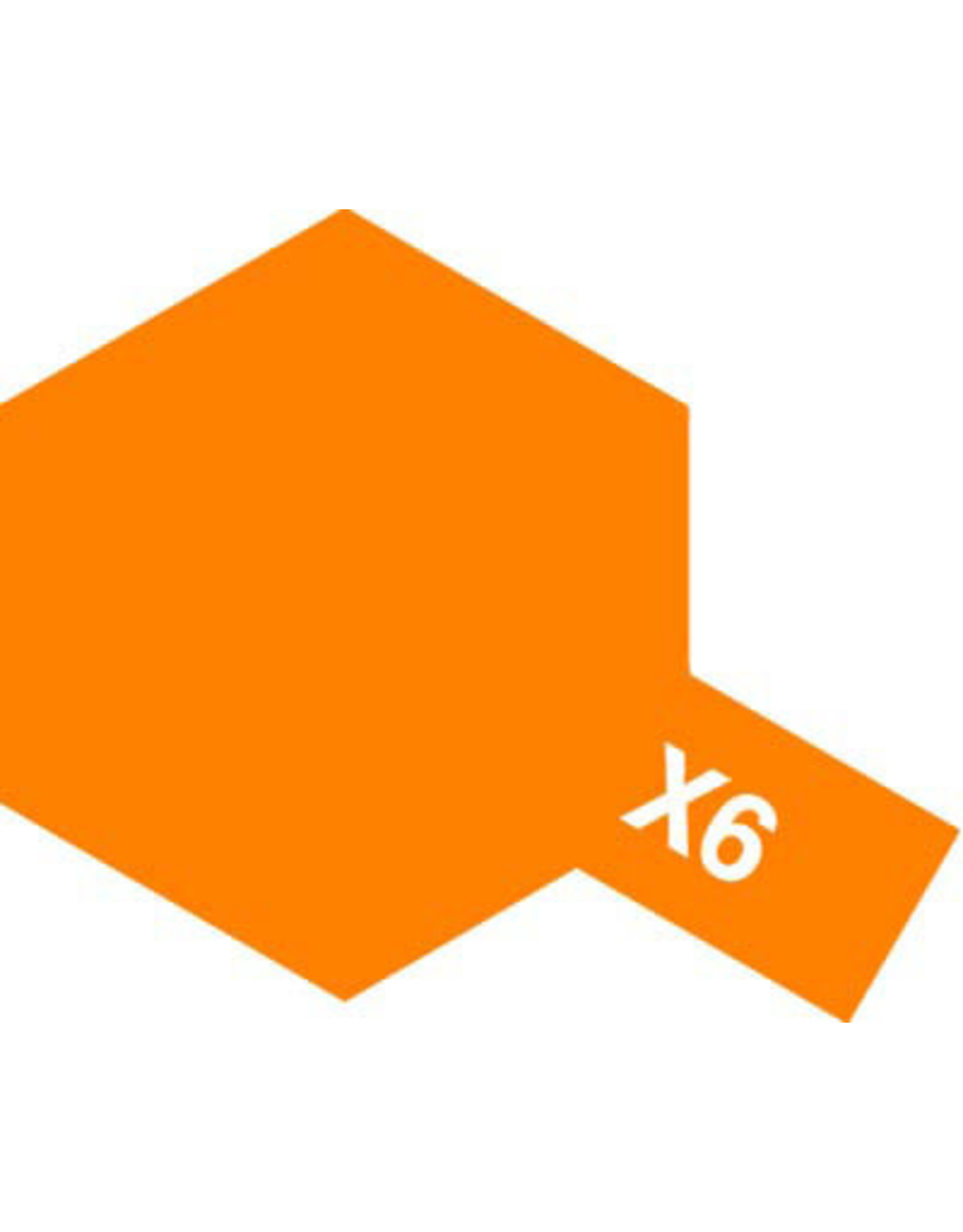 Tamiya Tamiya Peinture Acrylique X fini lustré- Orange x-6