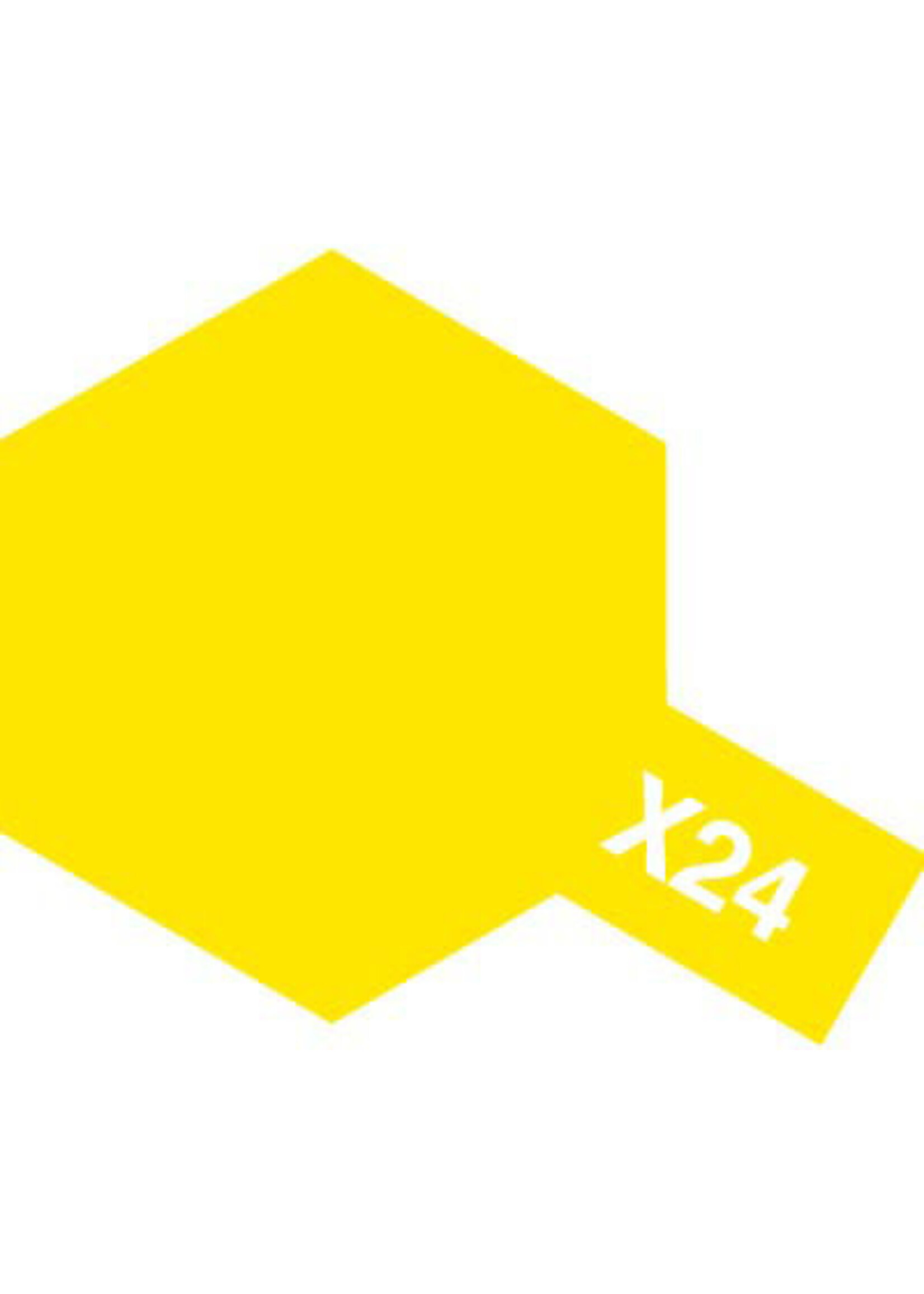 Tamiya Tamiya Peinture Acrylique X24 Clear yellow -fini lustré