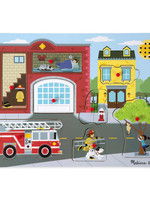 Melissa & Doug Sound puzzle: around the fire station