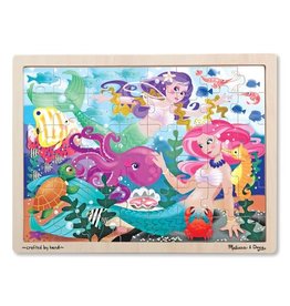 Melissa & Doug Wooden puzzle: Mermaid fantasea