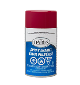 Testors Testors émail en spray 85 g-3 oz : 1204 gloss dark red