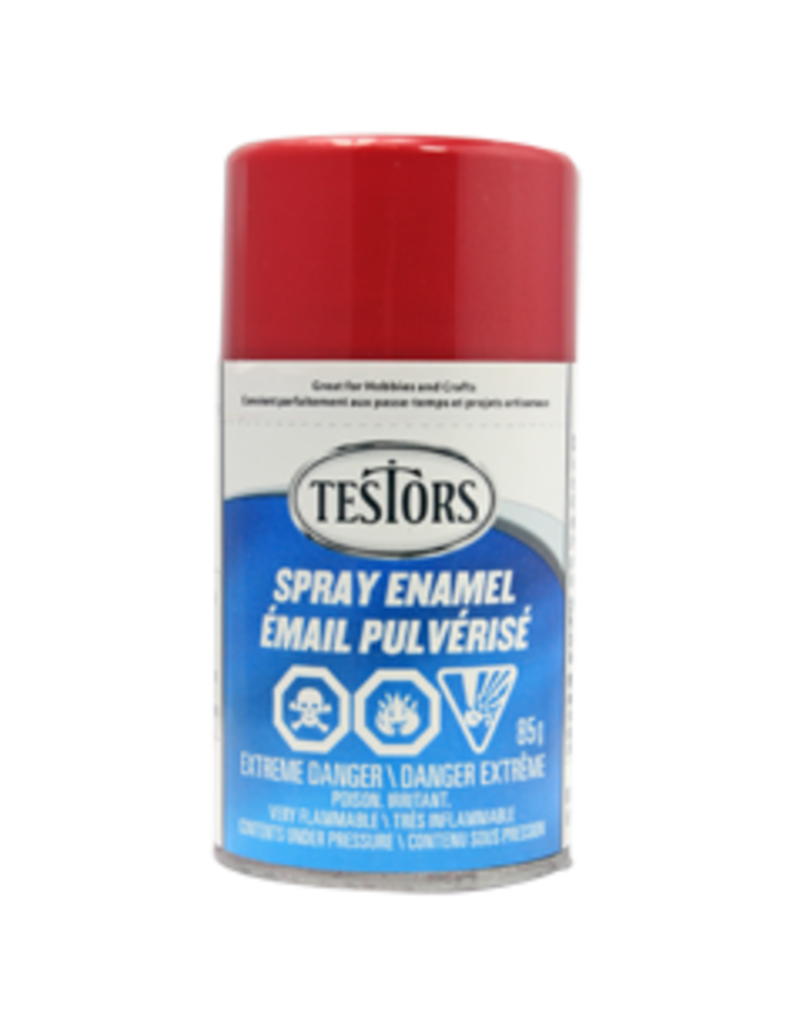 Testors Testors émail en spray 85 g-3 oz : 1629 custom red metal flake