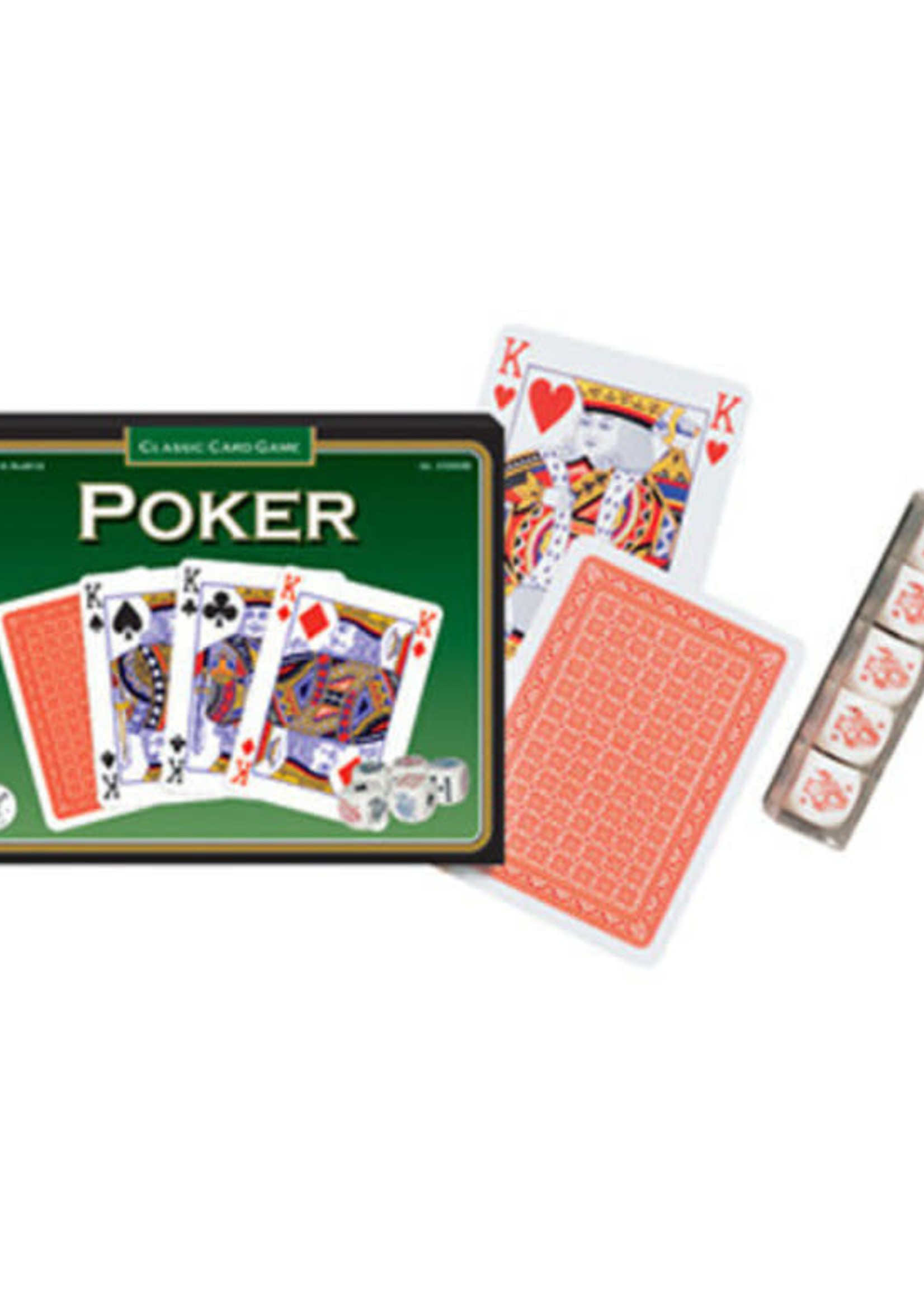 Piatnik Jeu de poker (Cartes et dés)