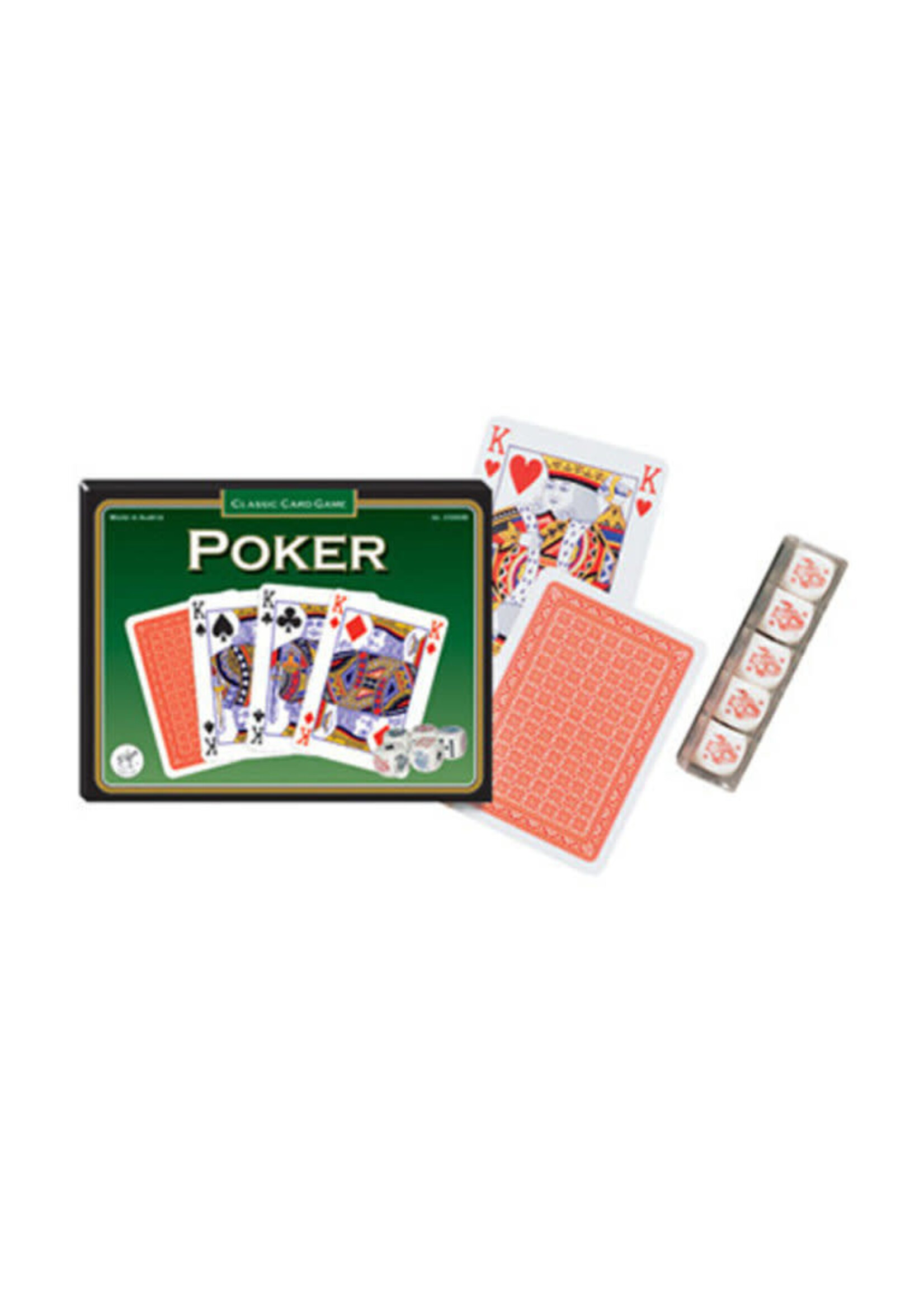 Piatnik Jeu de poker (Cartes et dés)