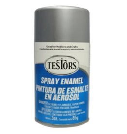 Testors Testors émail en spray 85 g-3 oz : 1290 chrome