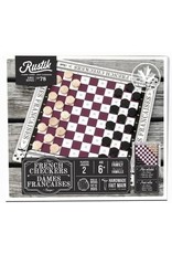 Rustik French checkers