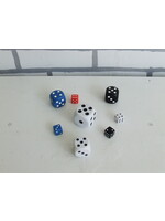 Playing dice small