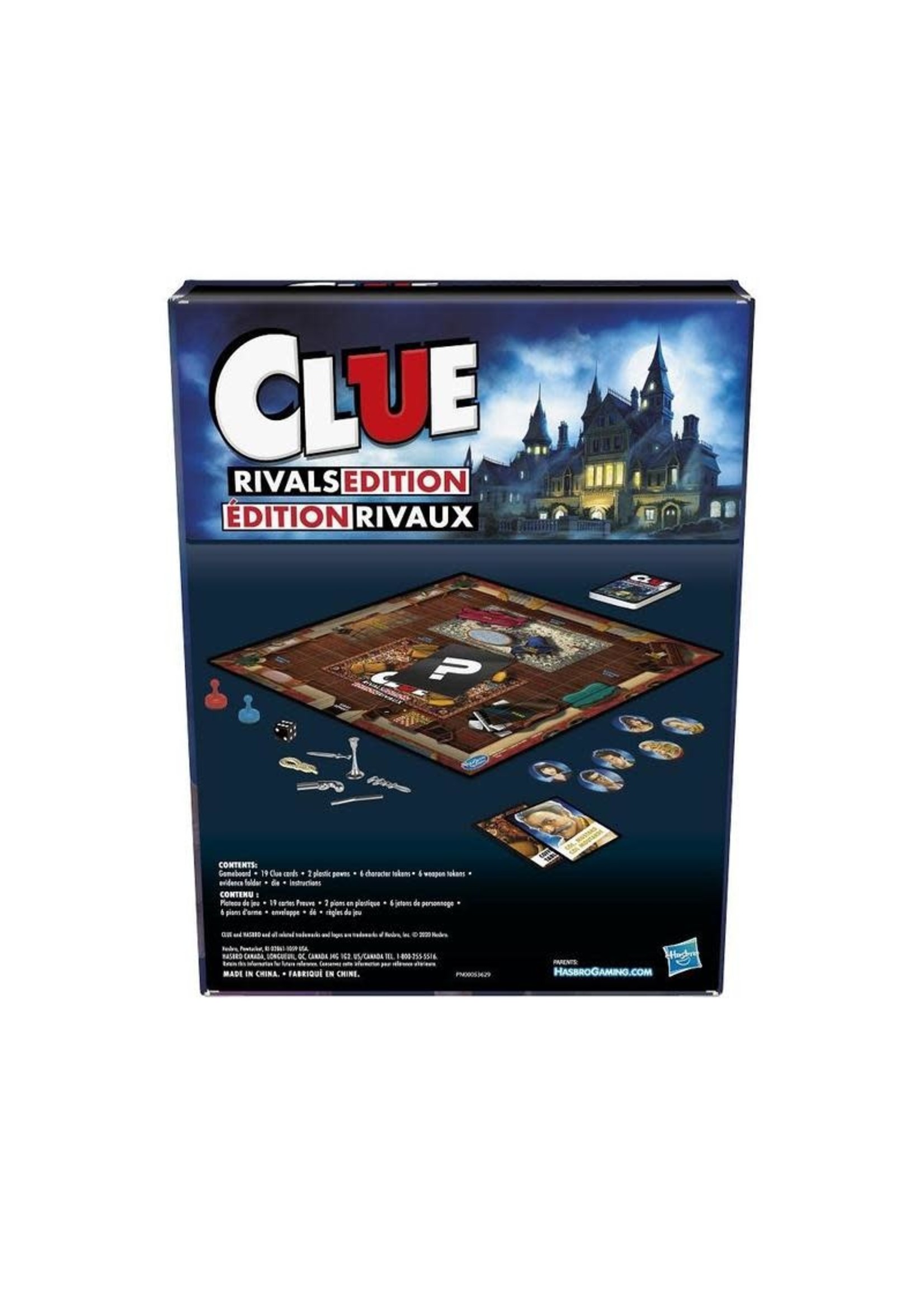 Hasbro Clue rivals edition