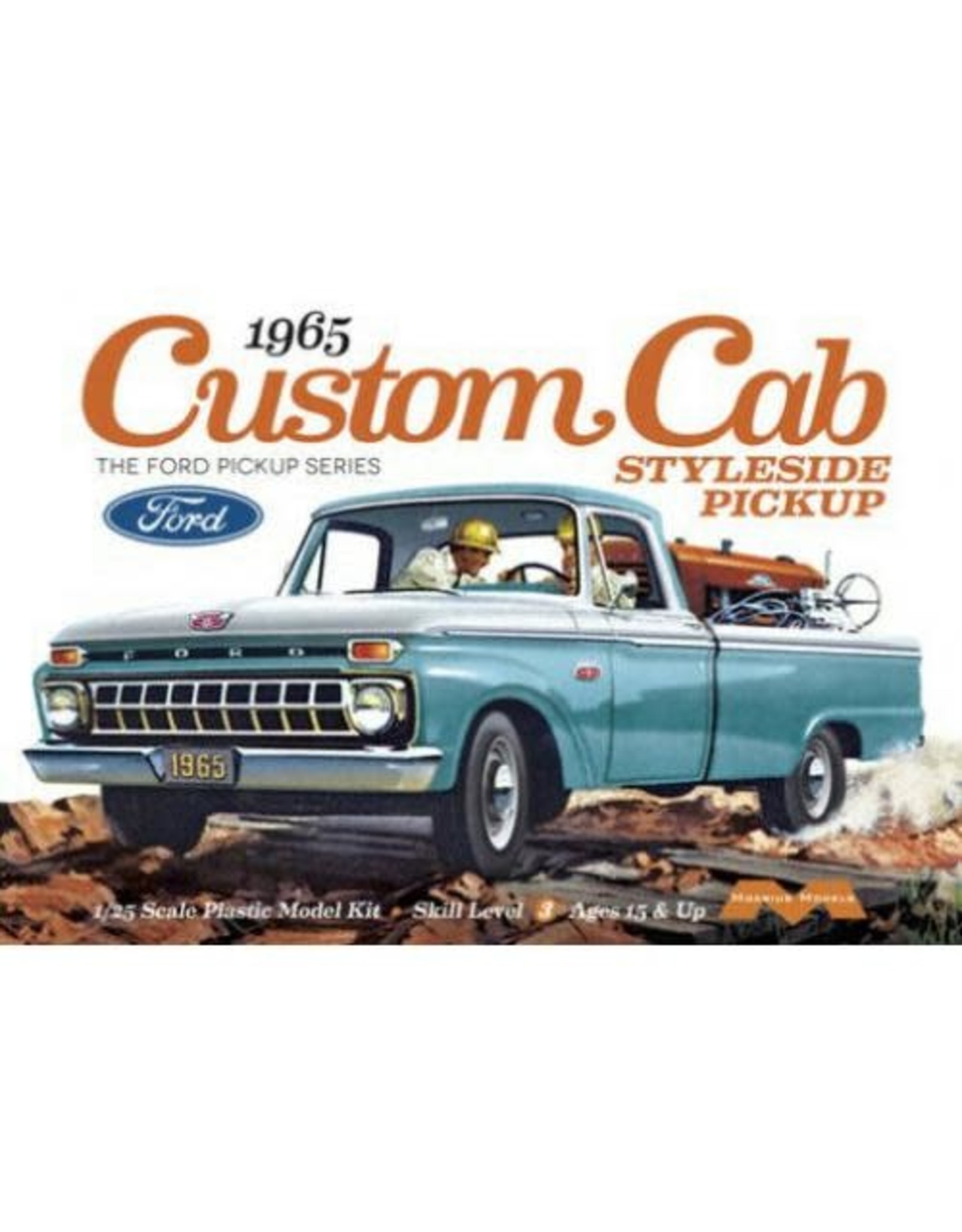 Moebius 1965 Custom cab - The Ford pickup series (1:25)