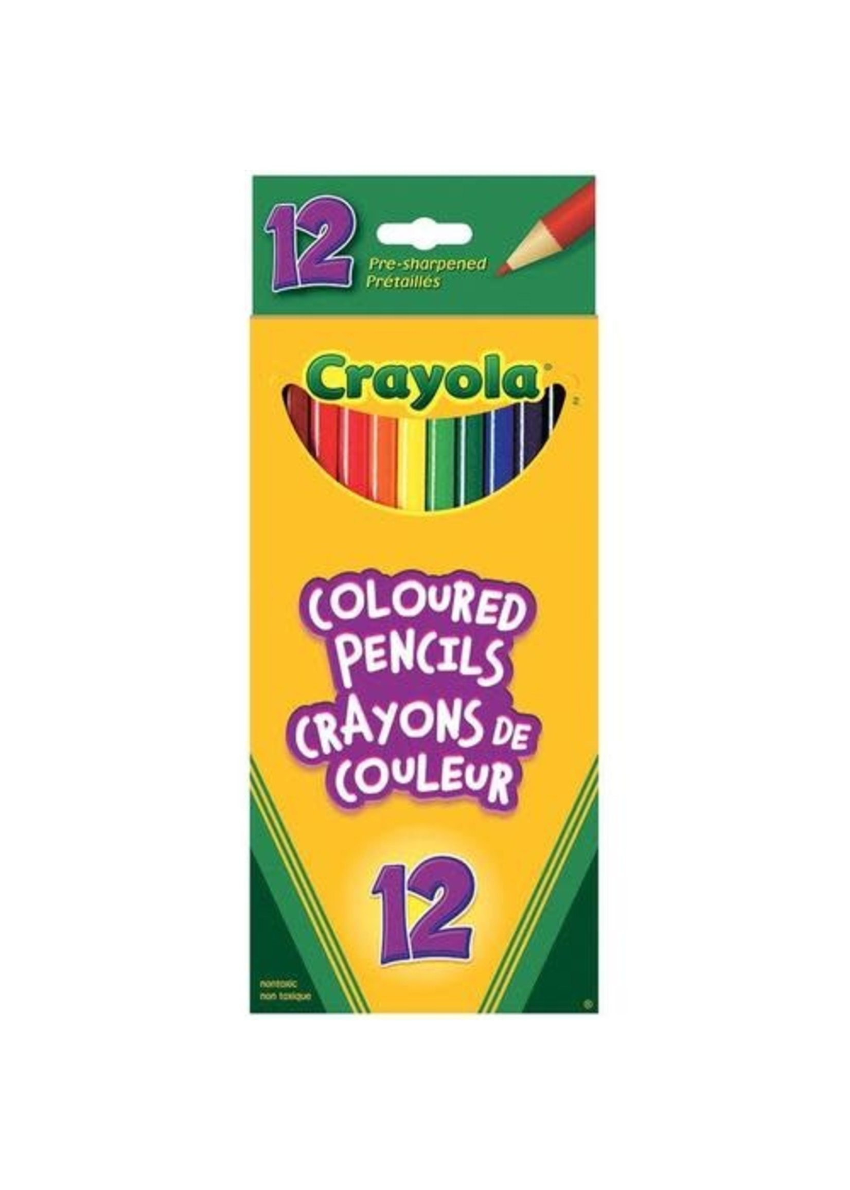Crayola 12 Crayons de couleurs