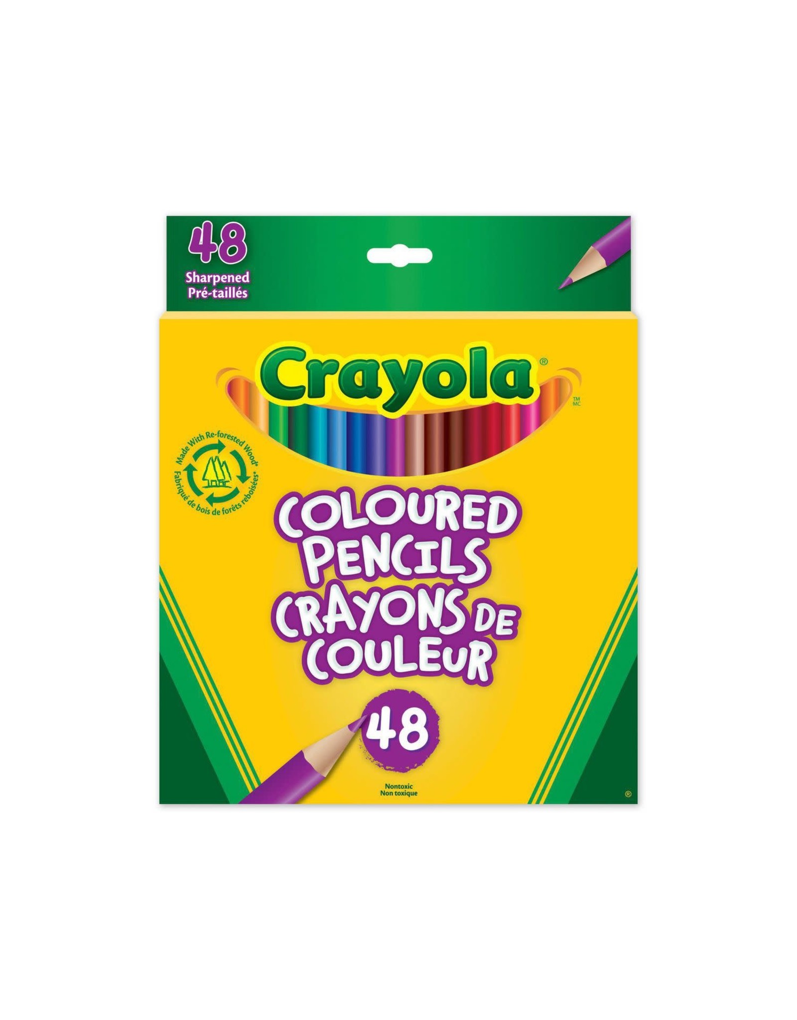 48 Crayons de couleurs Le Coin du Jouet