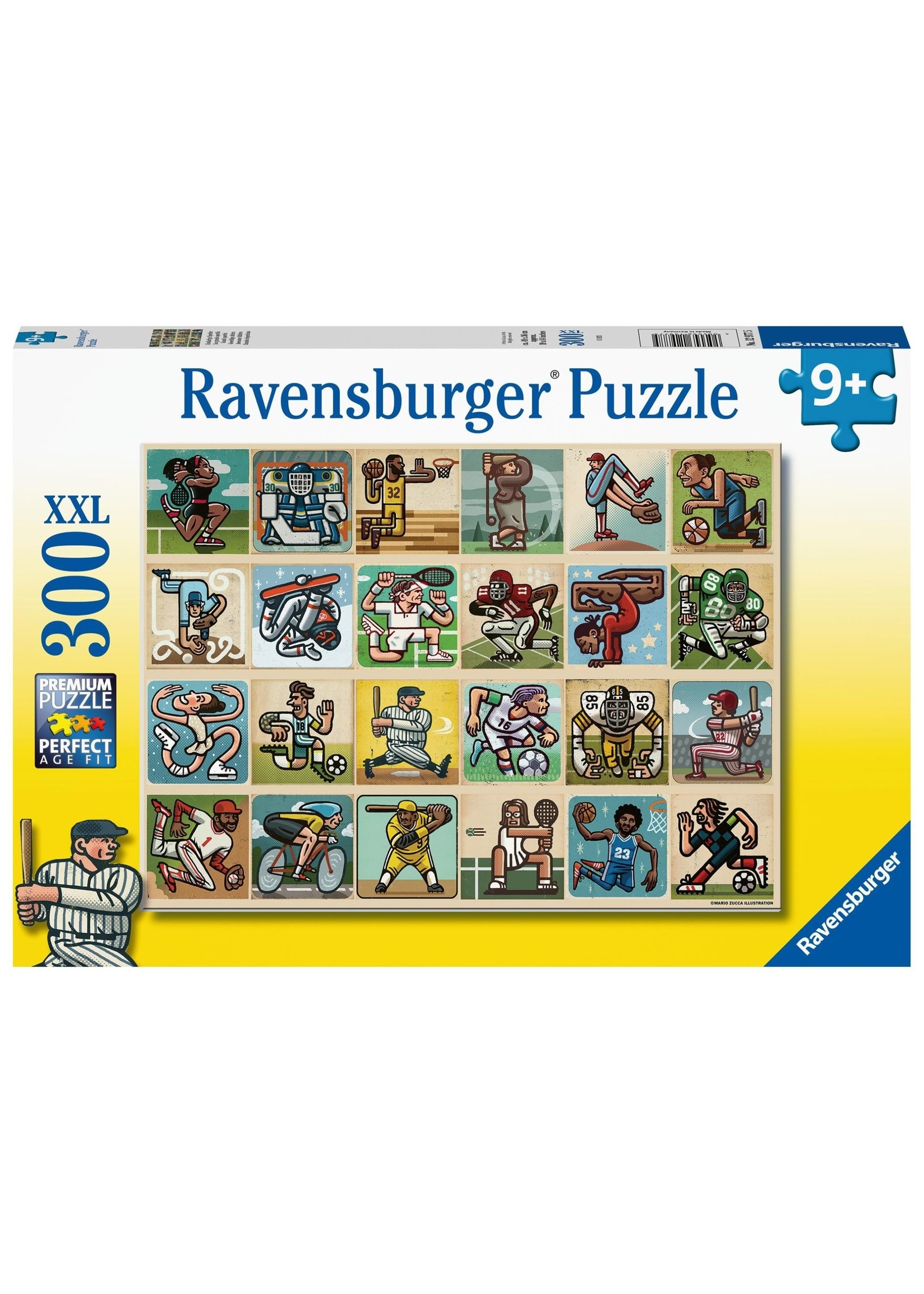 Ravensburger Casse-tête Ravensburger 300 pcs: Les grands sportifs