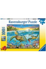 Ravensburger Casse-tête Ravensburger 100xxl - Les tortues de mer
