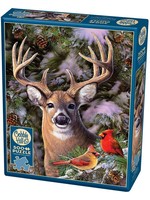 Cobble Hill Casse-tête Cobble hill 500 pcs - One deer two cardinals