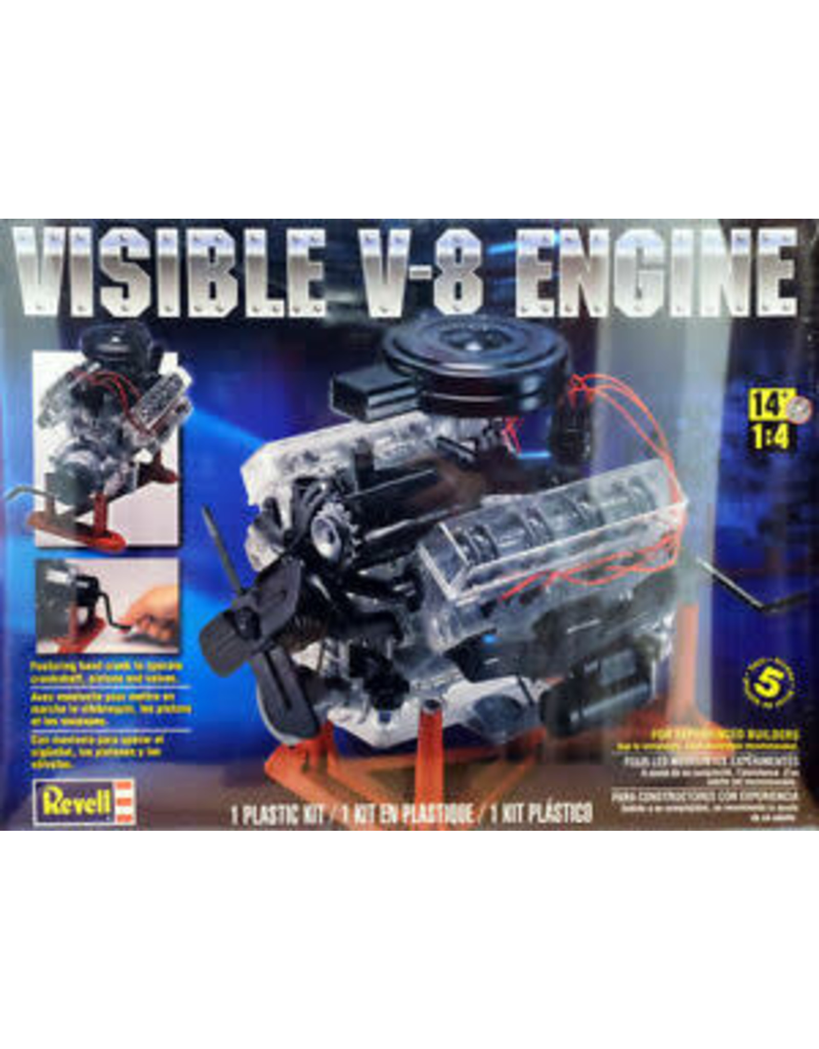 Revell Visible V-8 engine