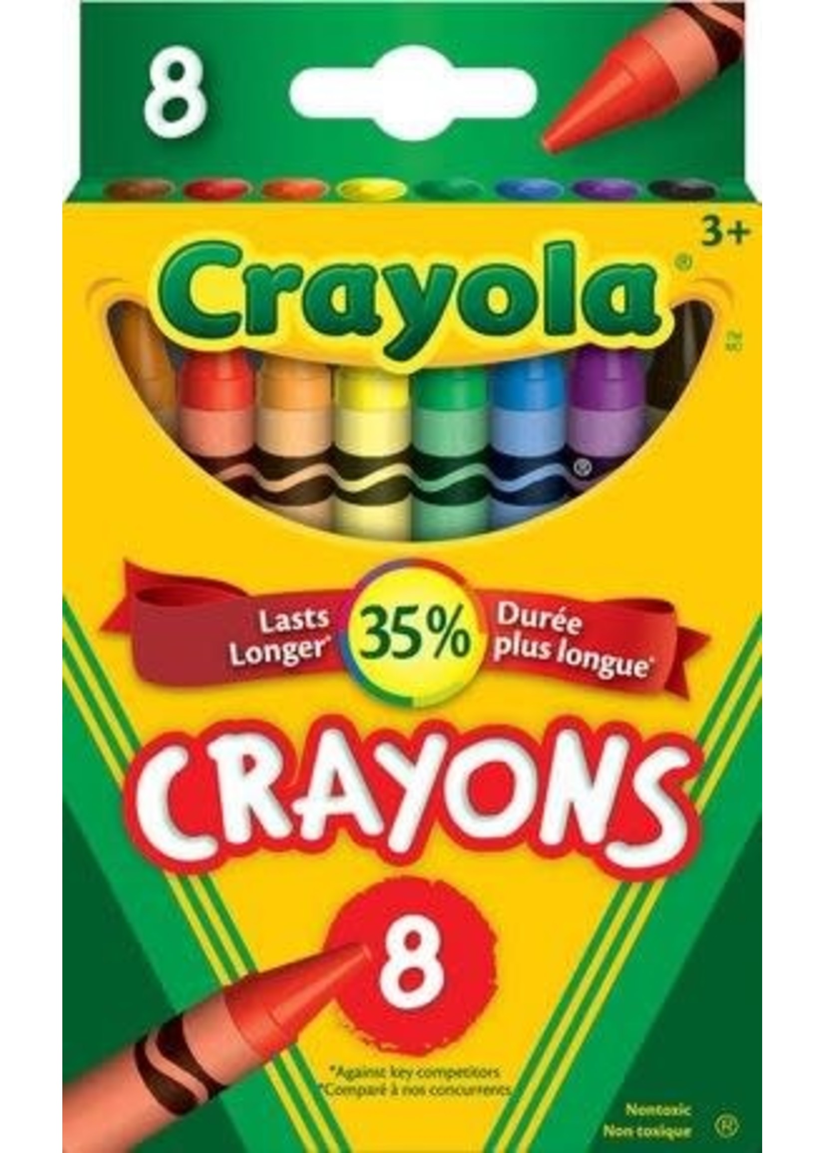 Crayola 8 crayons de cire