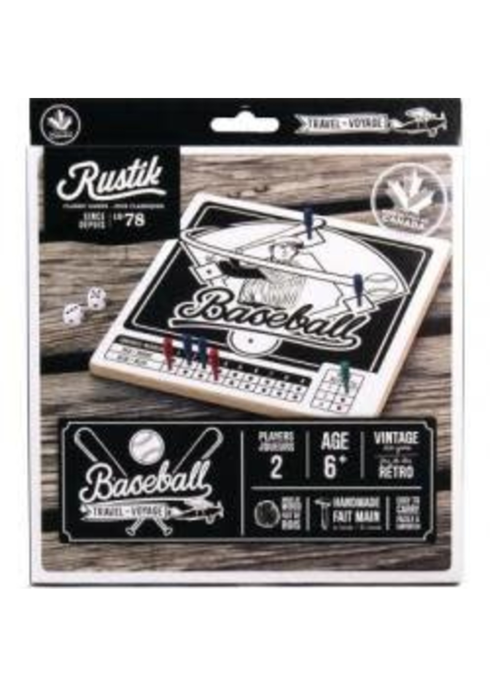 Rustik Baseball - travel