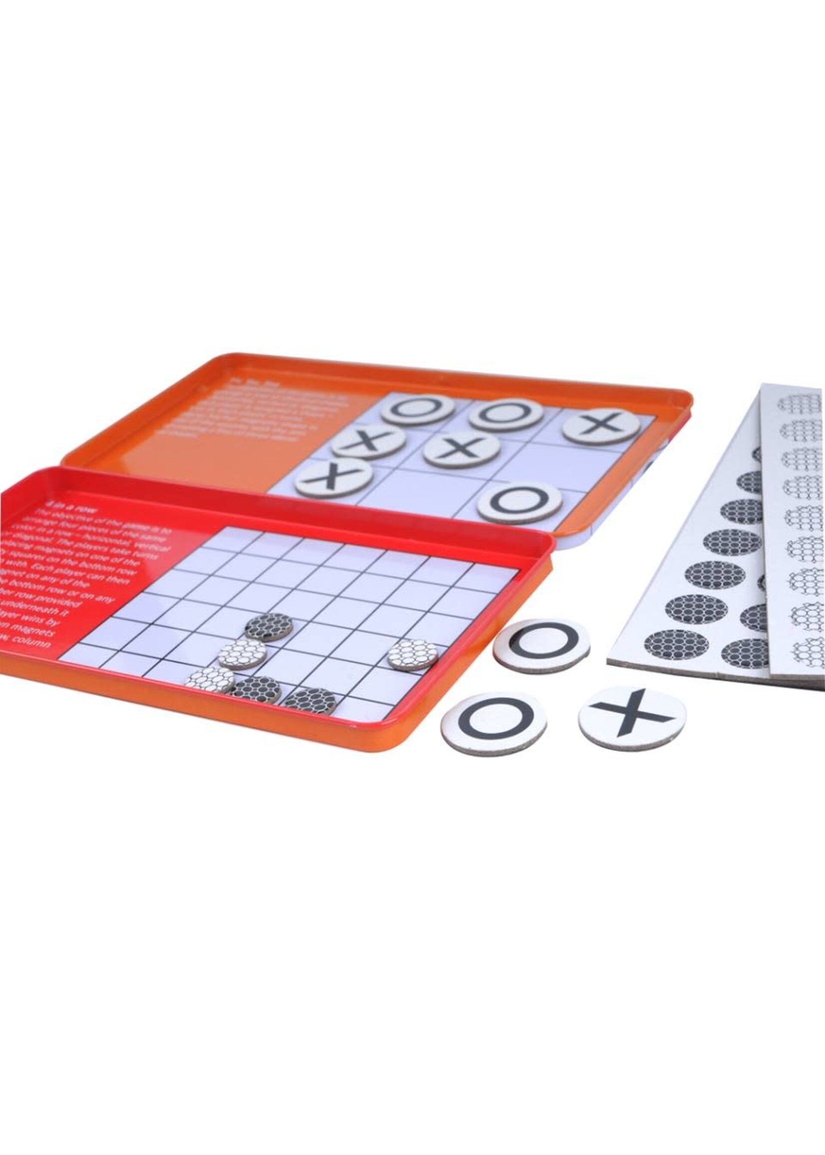the purple cow Magnetic tic tac toe & 4 in a row (FR/EN)