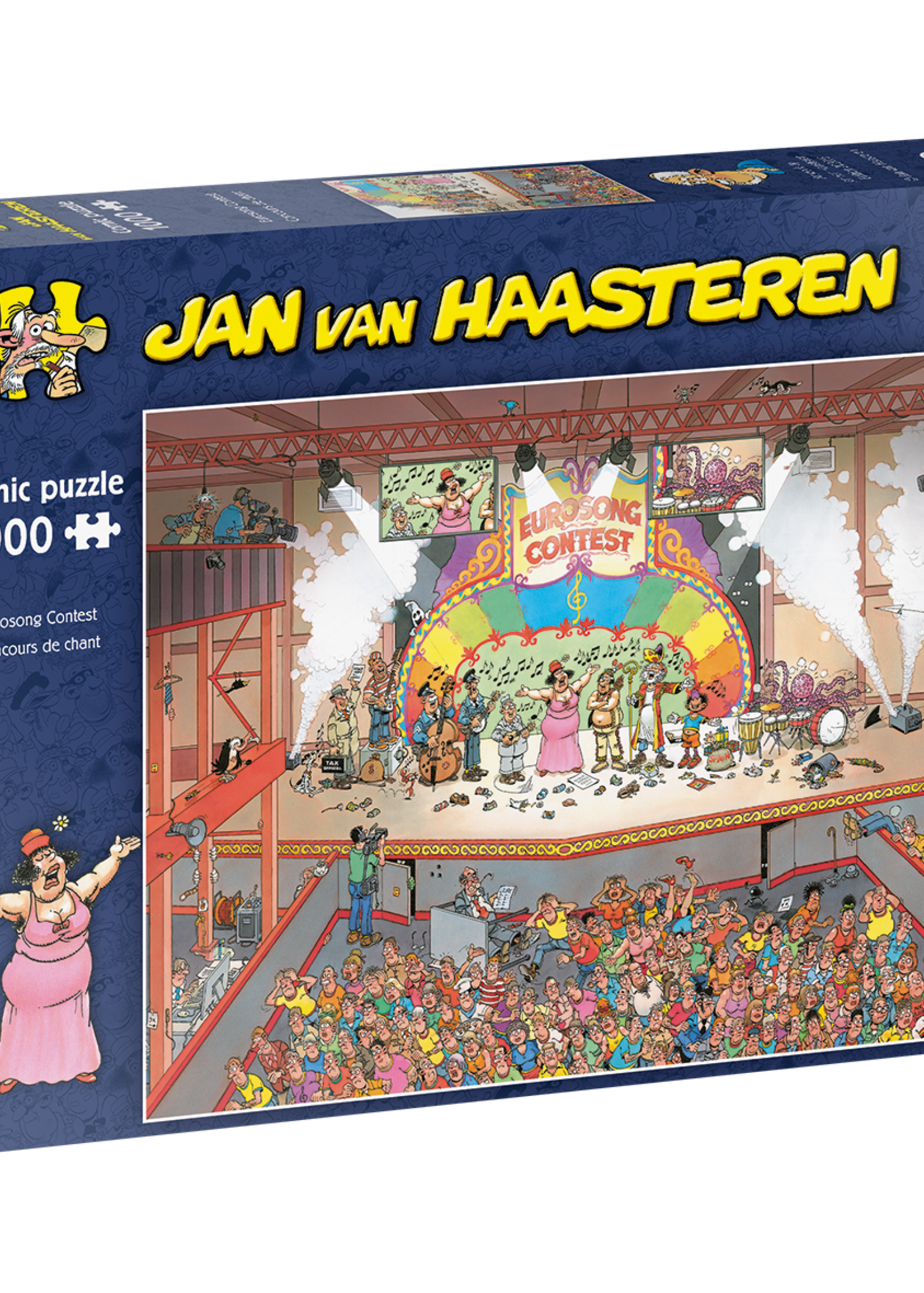 Jumbo Casse-Tête Jan van Haasteren 1000 pcs - Concours de chant