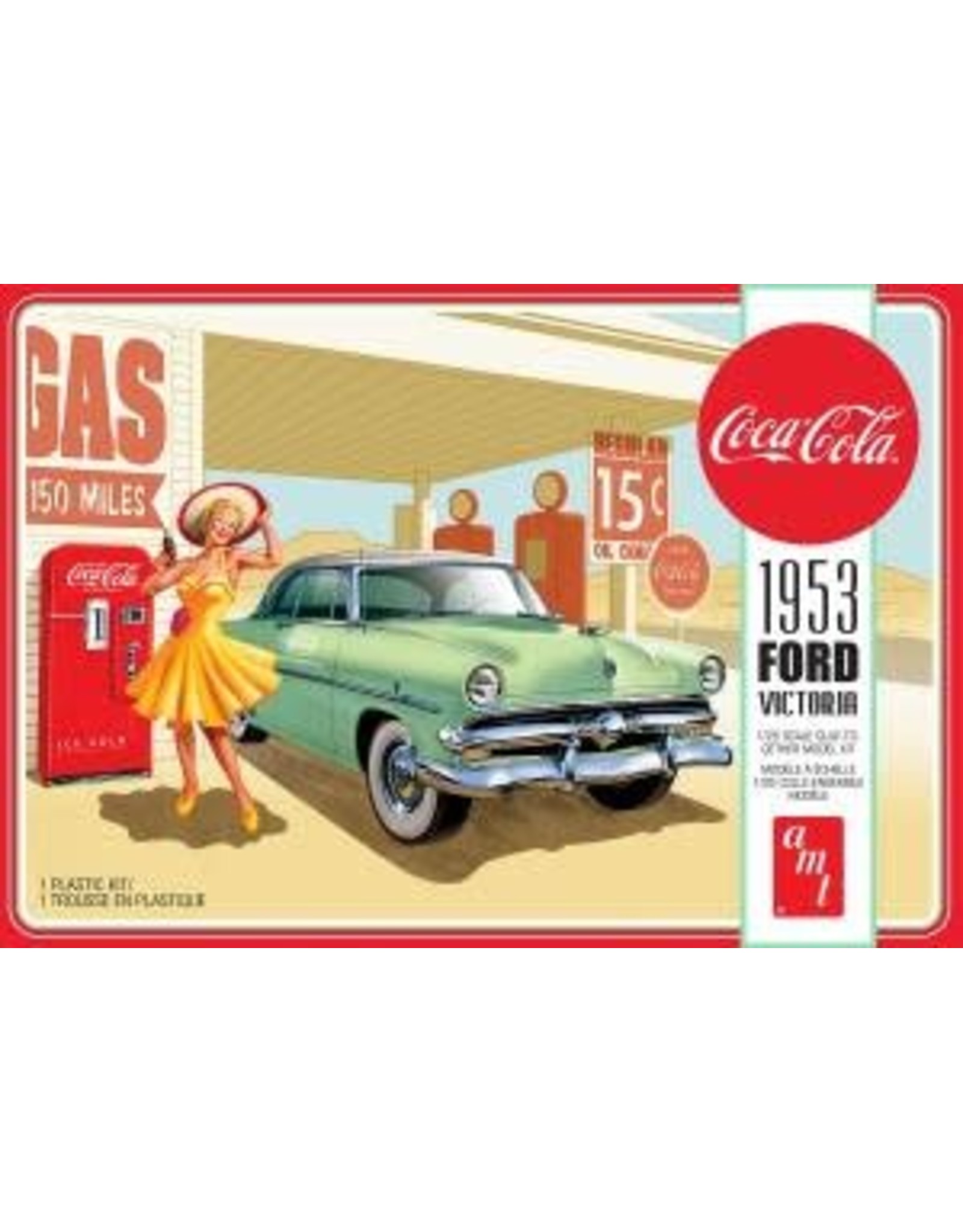 amt Coca-Cola - 1953 Ford Victoria