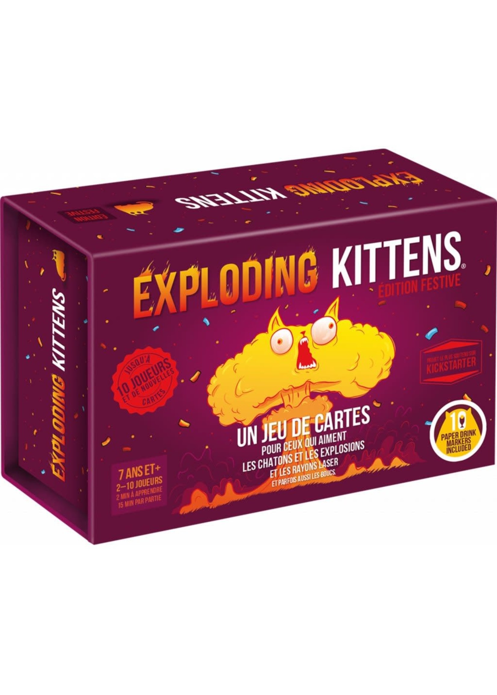 exploding kittens Exploding kittens - édition festive (FR)