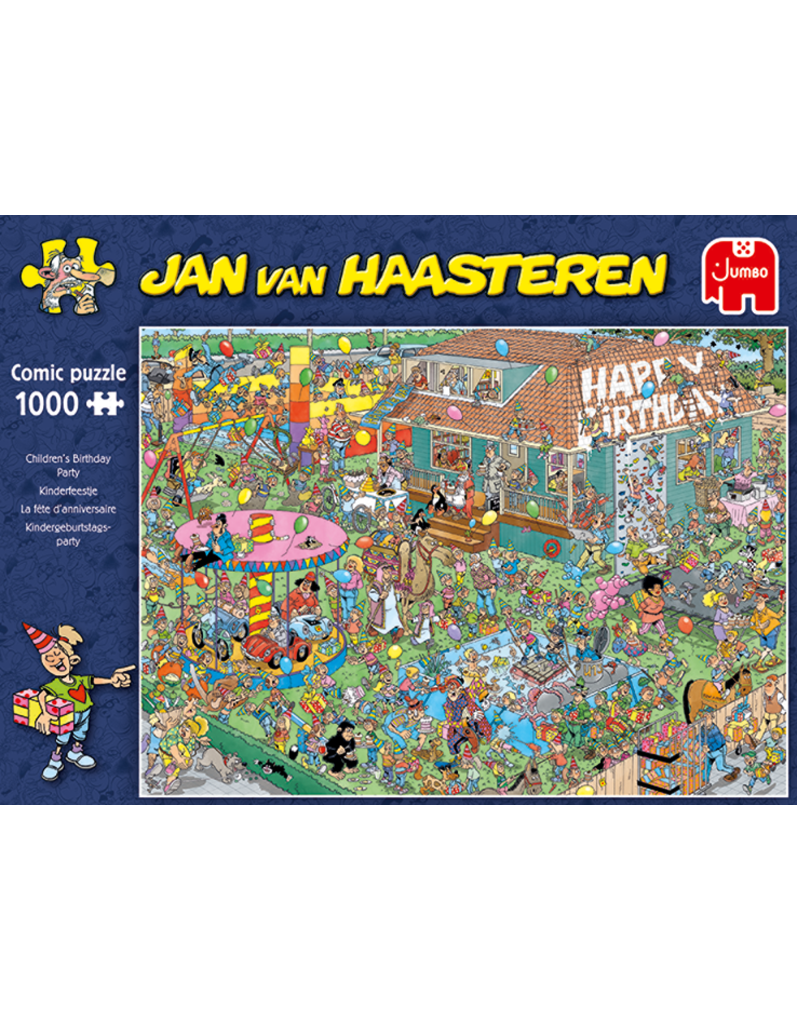 Jumbo Casse-Tête Jan van Haasteren 1000 pcs - La fête d'anniversaire