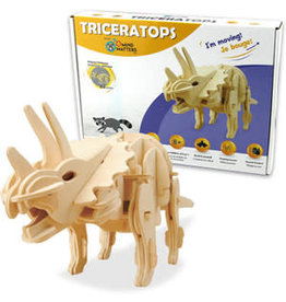 Mind Matters Dinosaure robotique à assembler - Triceratops