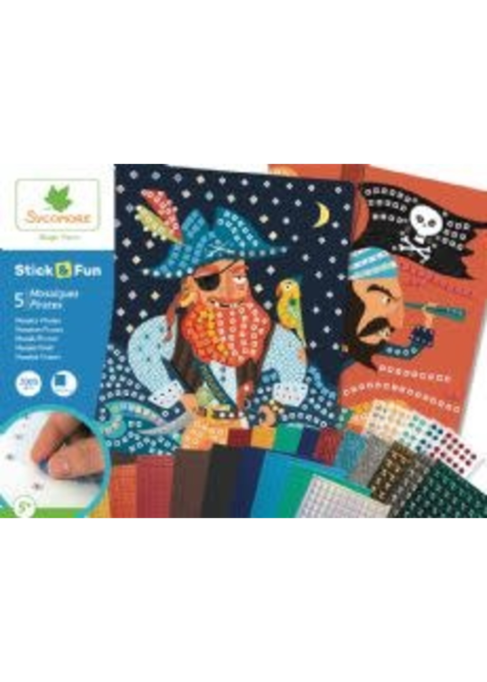 Sycomore Stick & fun - Mosaics - Pirates
