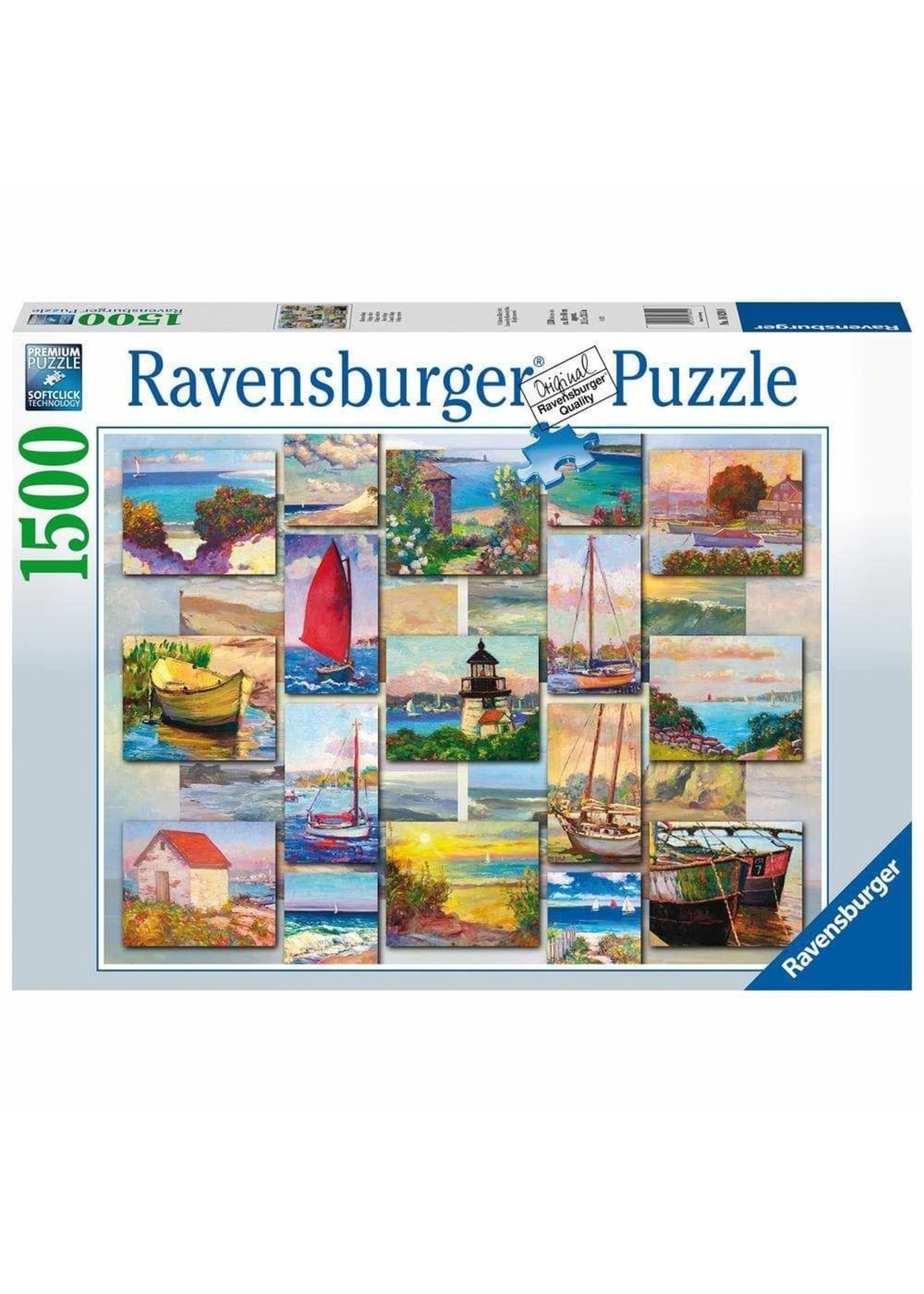 Ravensburger Casse-tête Ravensburger 1500 pcs Collage côtier