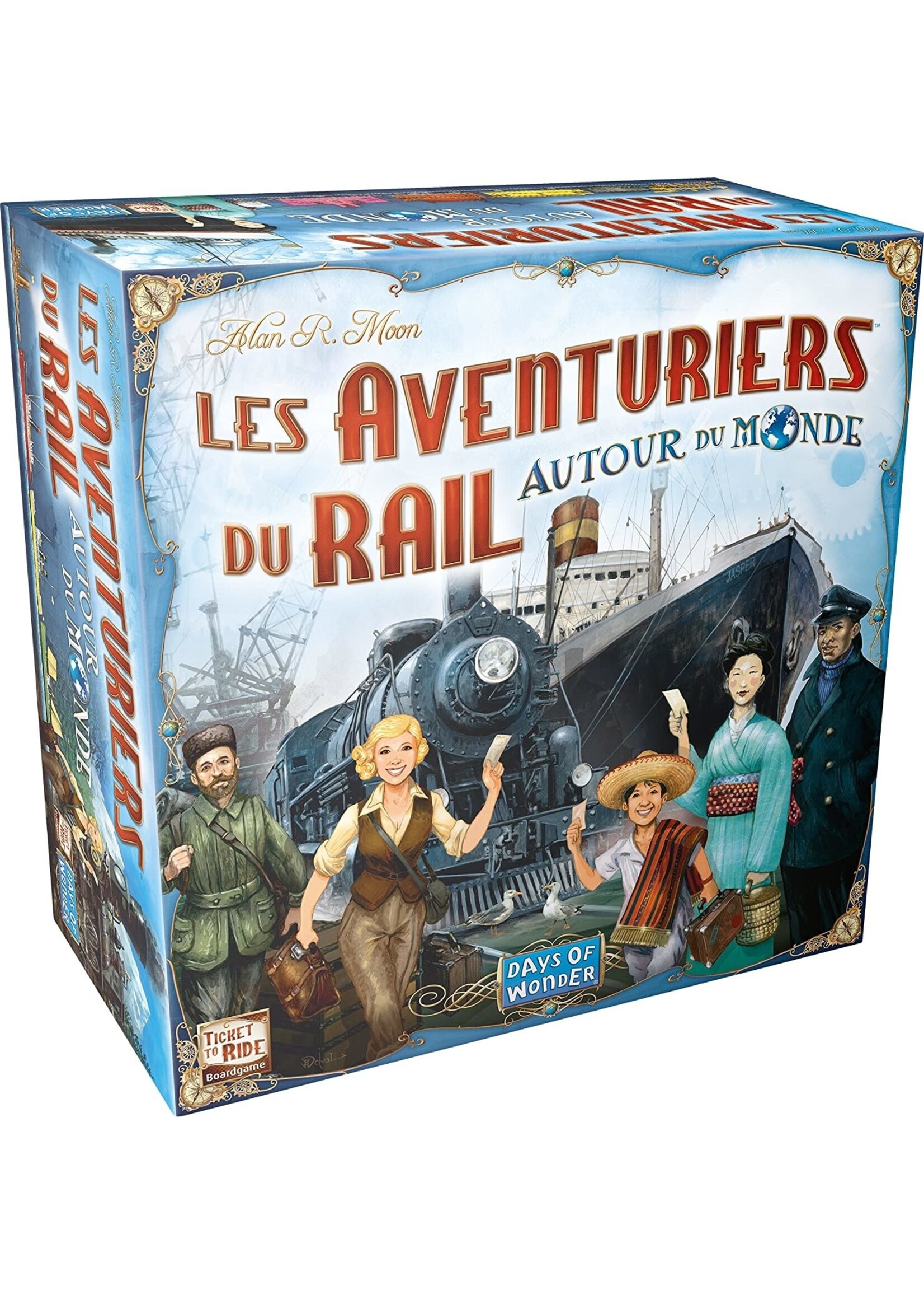 Days Of Wonder Les aventuriers du rail - Autour du monde