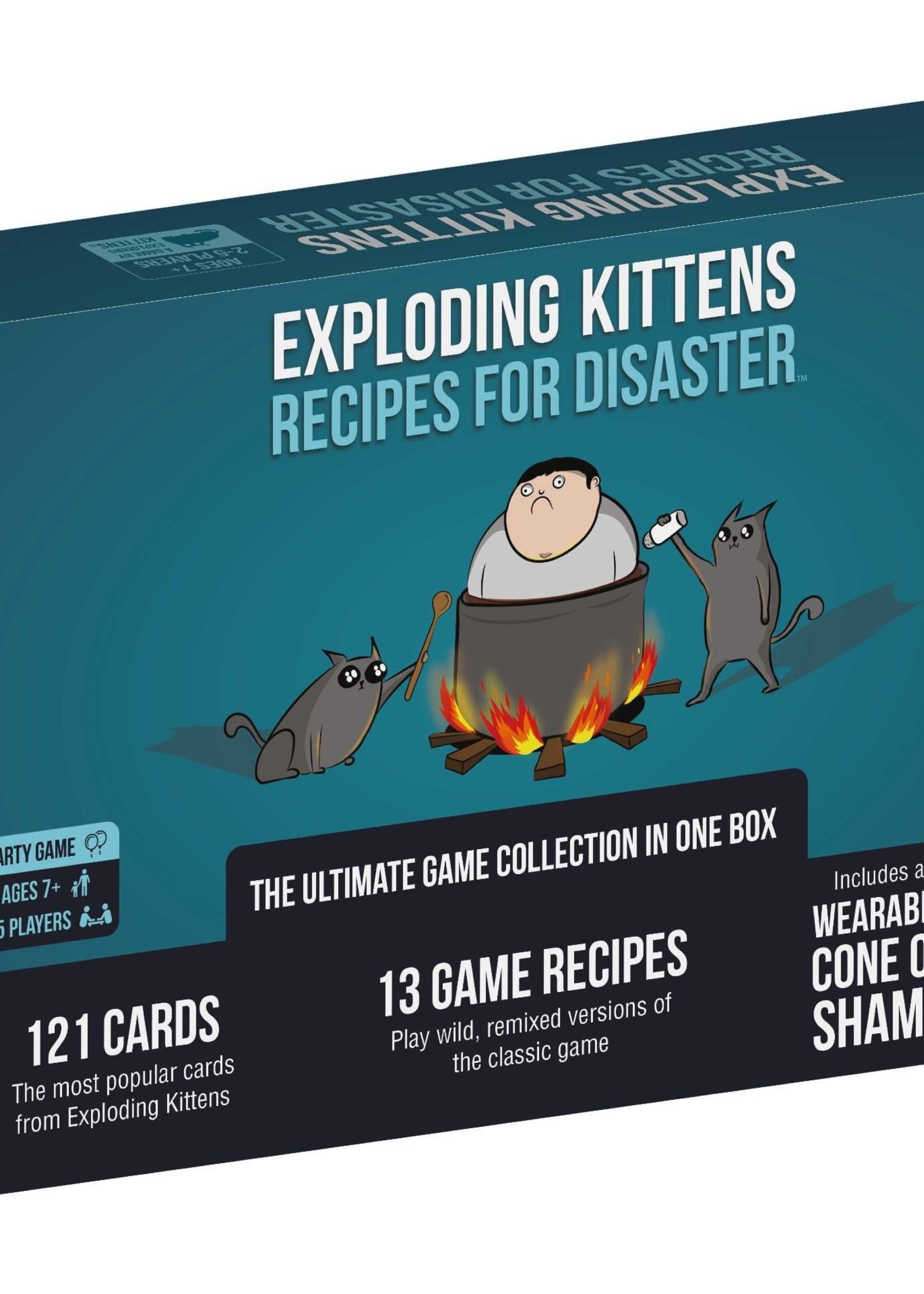 exploding kittens Exploding kittens - Recipes for disaster (EN)