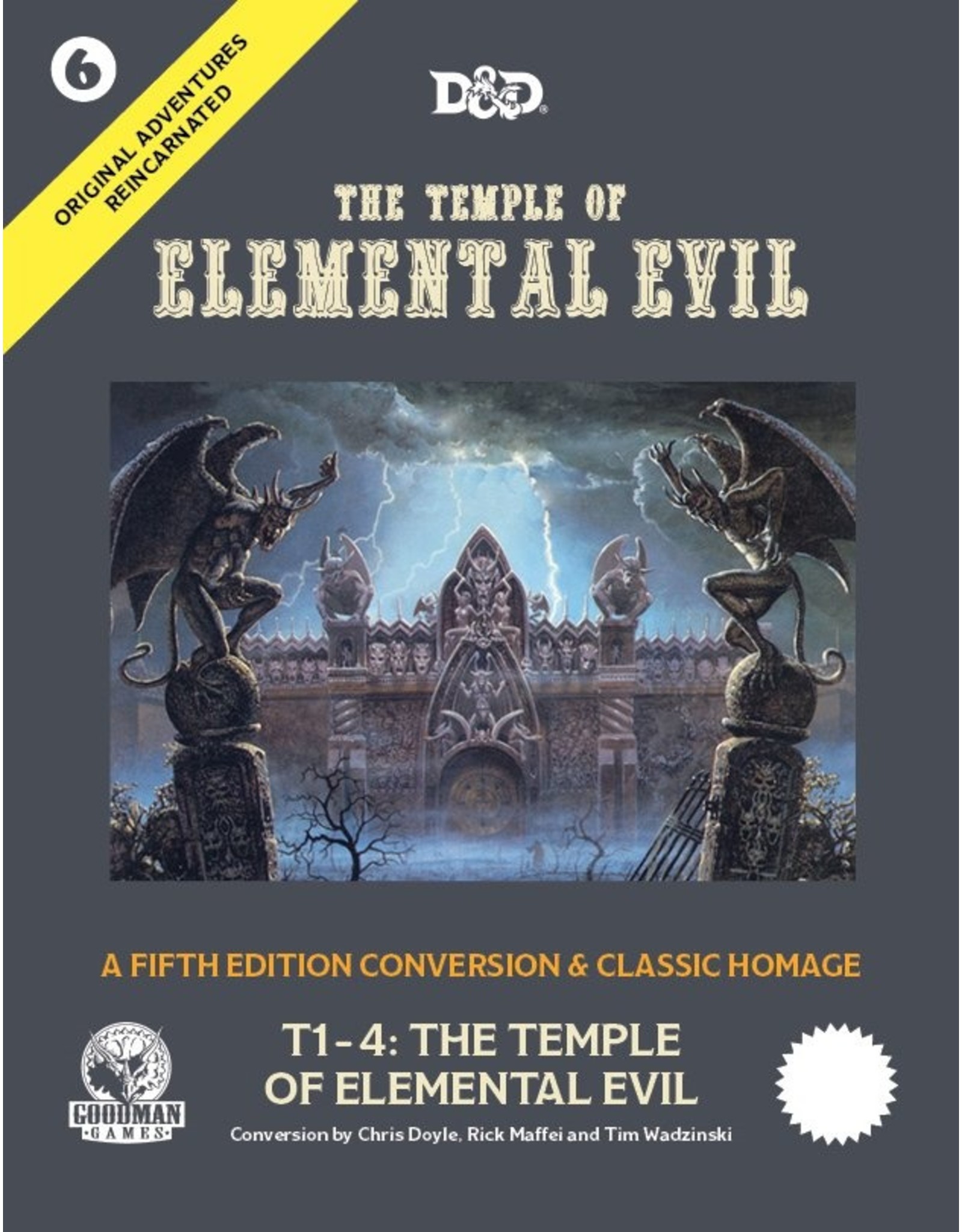 Dungeons & Dragons D&D - The temple of elemental evil