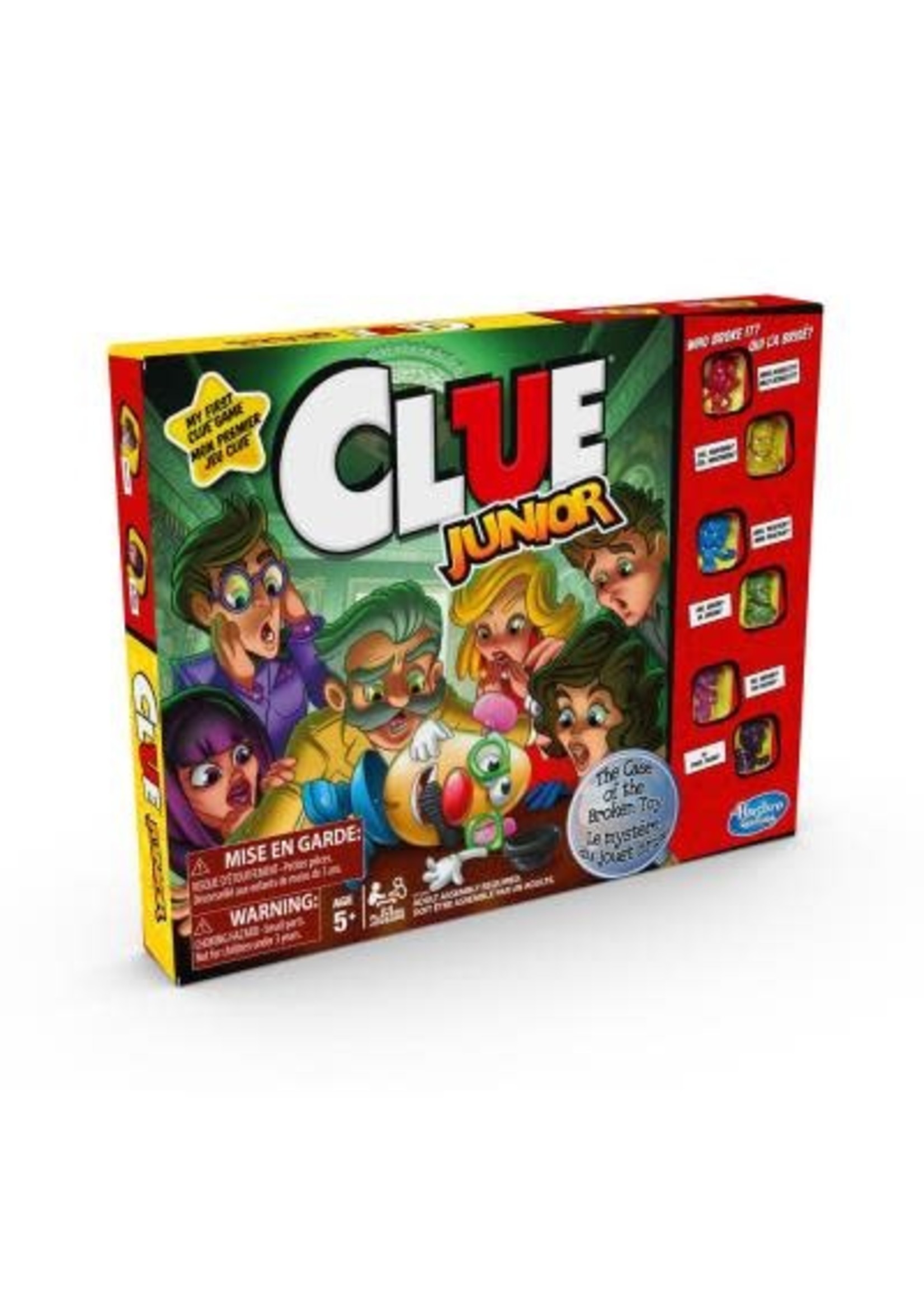 Hasbro Clue Junior - broken toy (Bilingual)