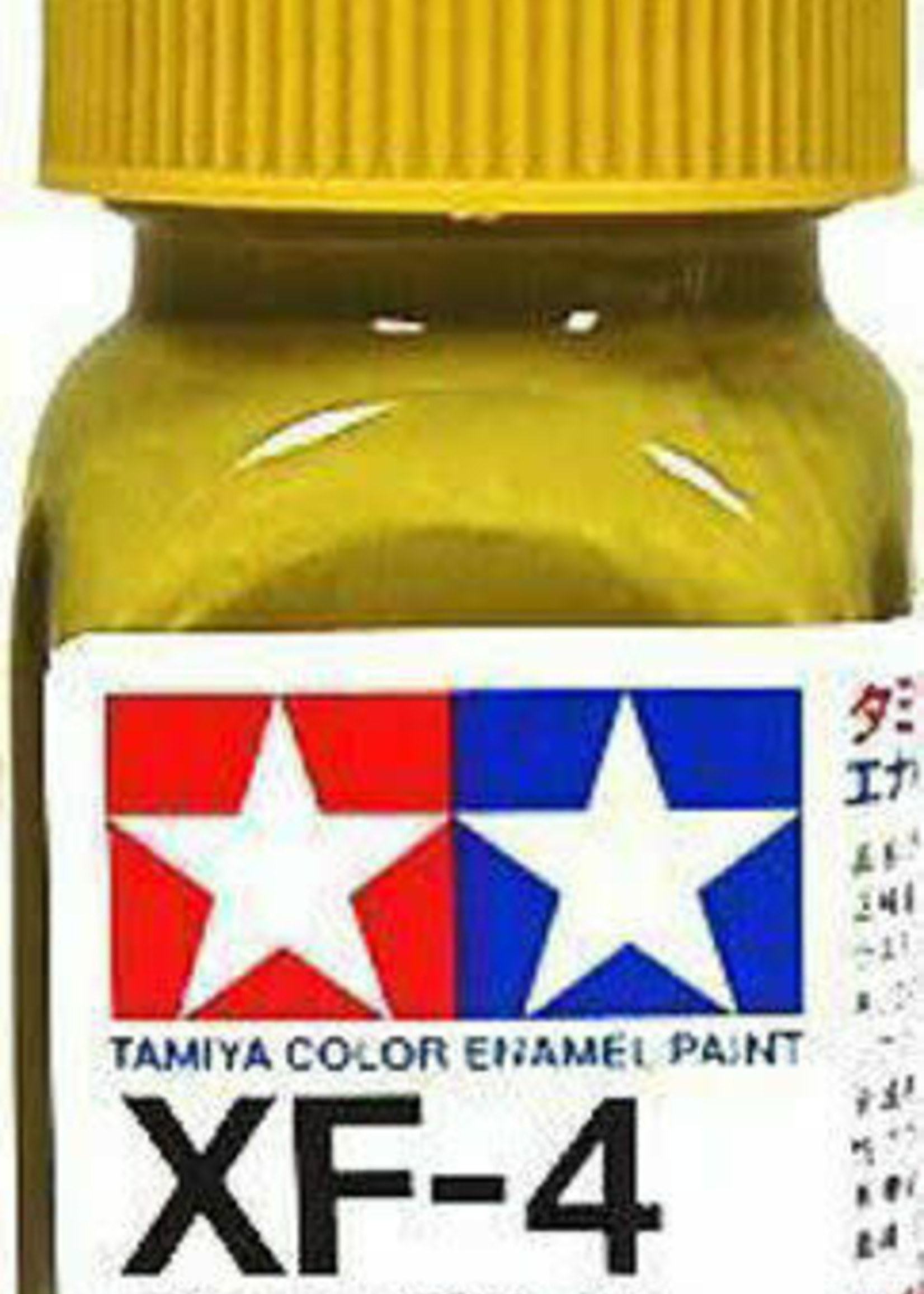 Tamiya Tamiya color enamel paint - XF-4  - Yellow green