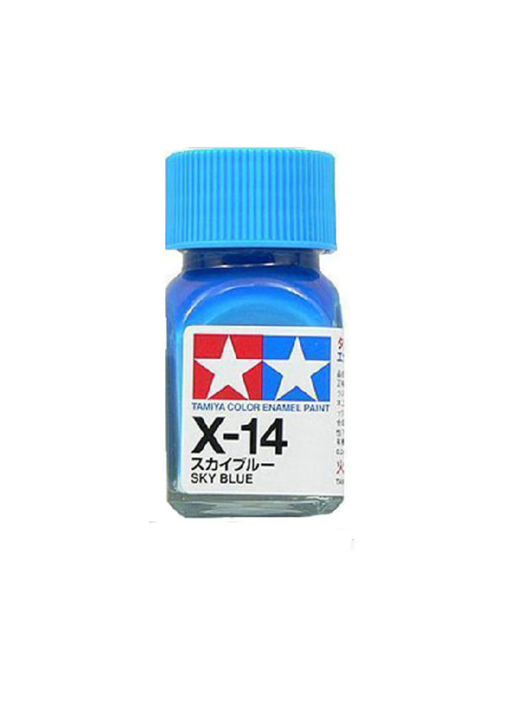 Tamiya Tamiya color enamel paint - X-14  - Sky blue