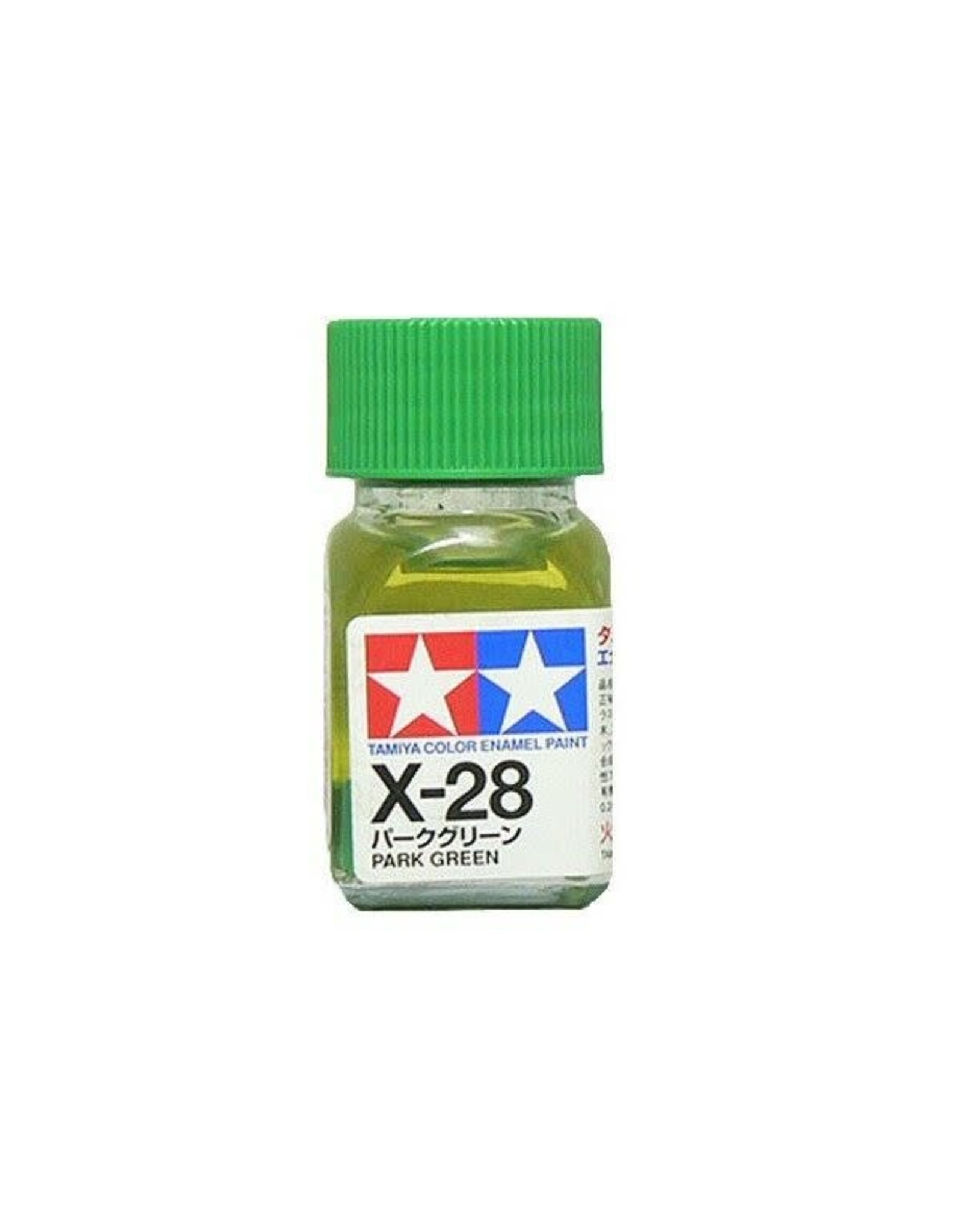 Tamiya Tamiya color enamel paint - X-28- Park green