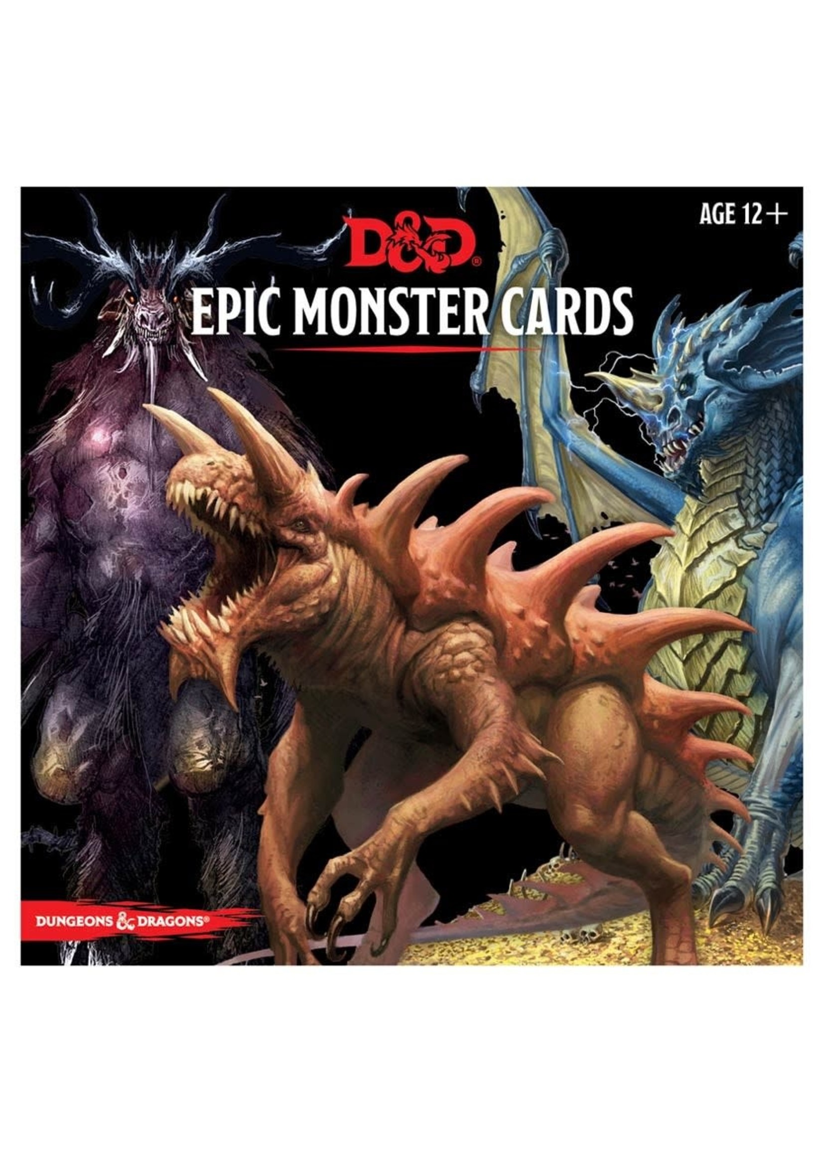 Dungeons & Dragons D&D - Monster cards - Epic monster