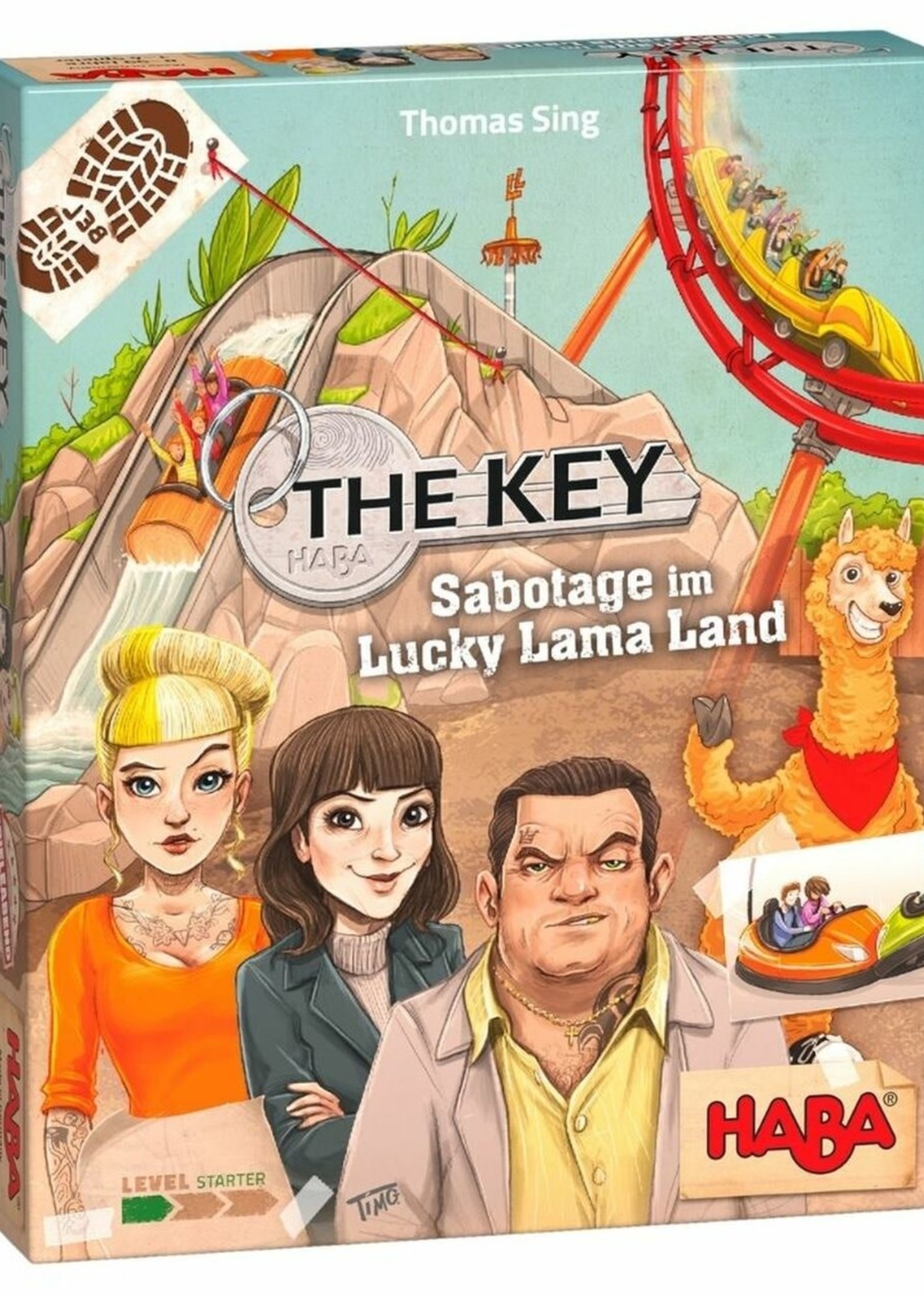 Haba The key - Sabotage at Lucky llama land (Bilingual)