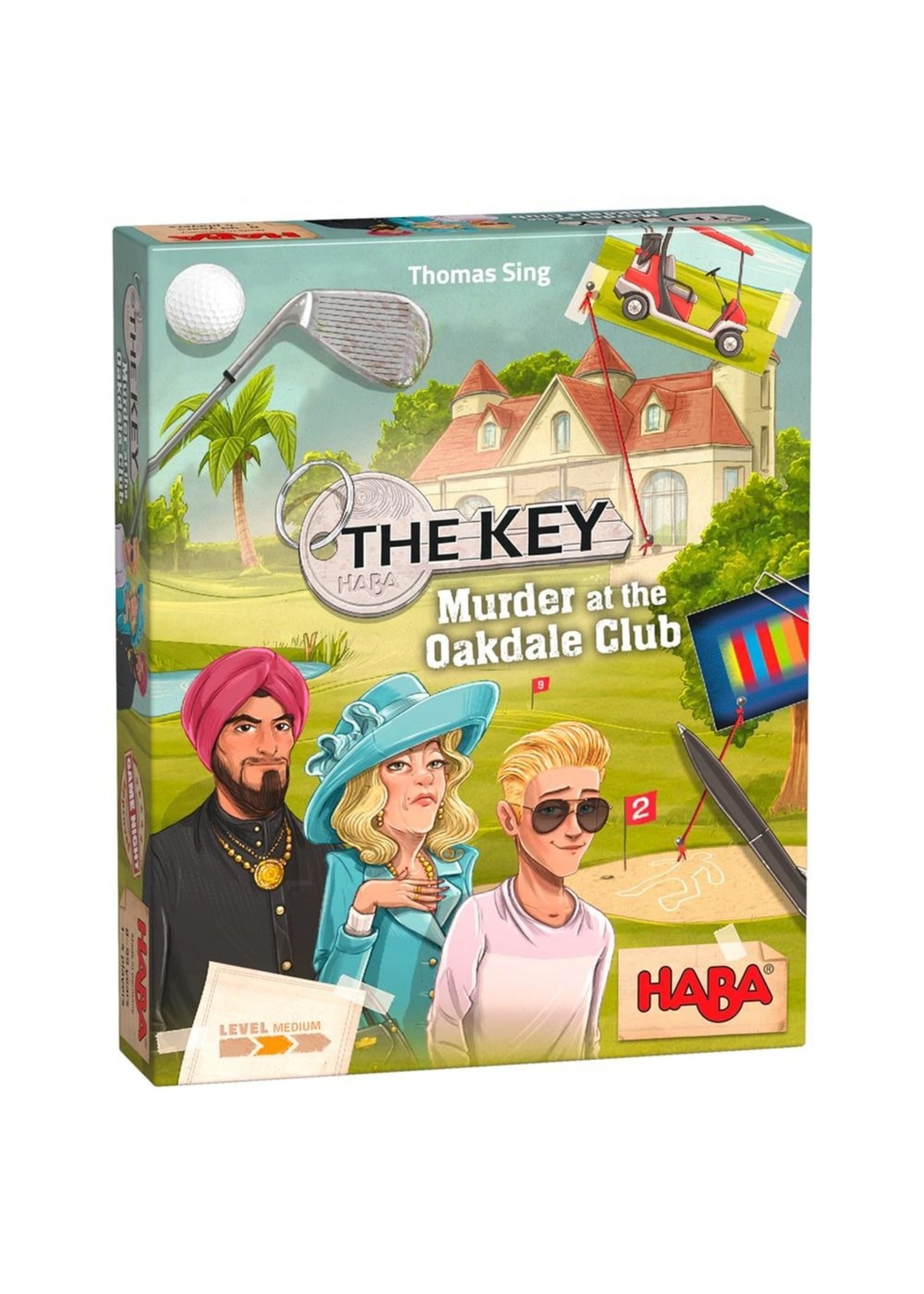 Haba The key - Murder at the Oakdale club  (Bilingue)