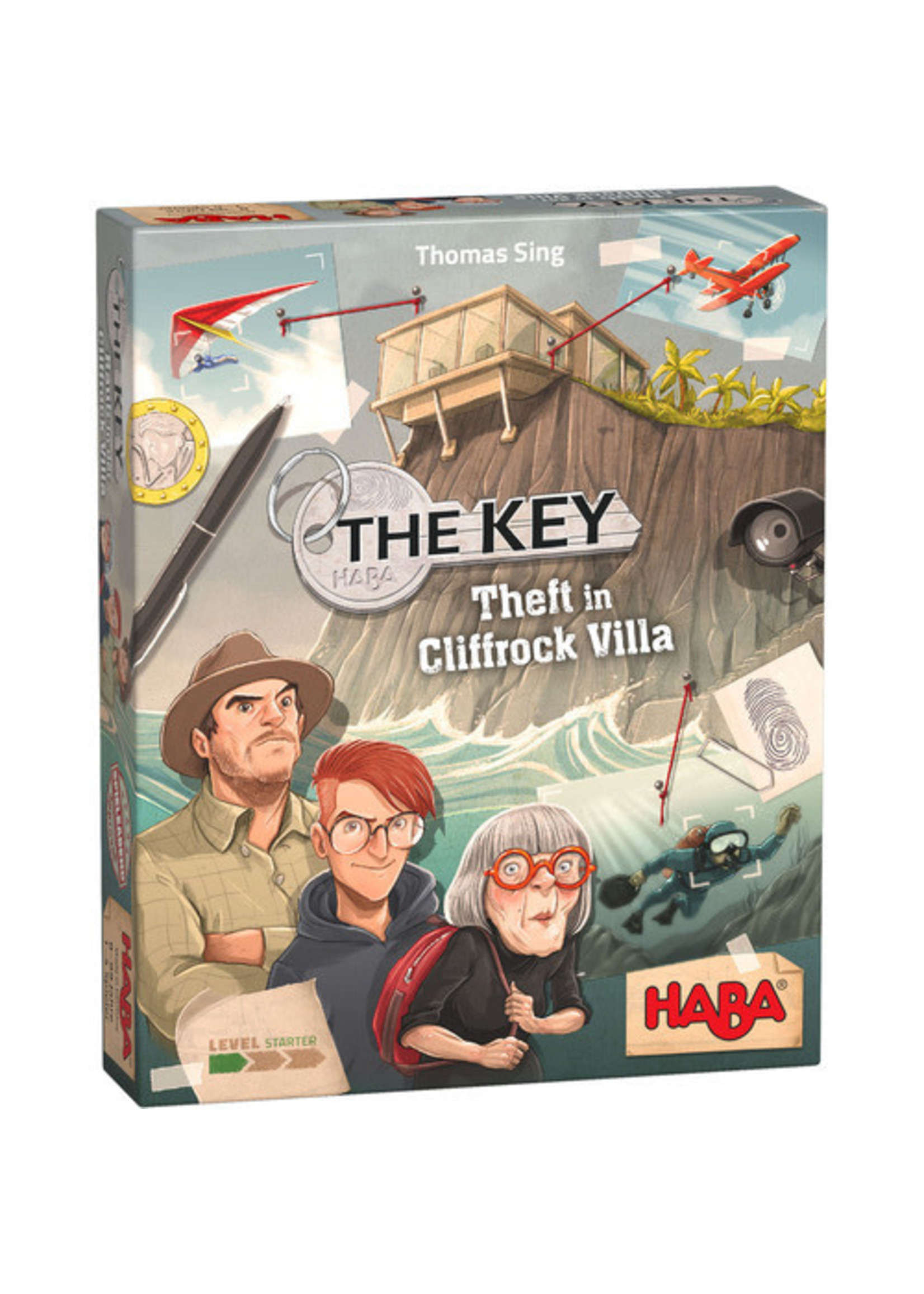 Haba The key - Theft in Cliffrock villa (Bilingual)