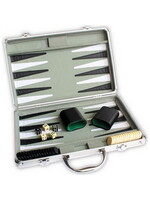 Mind Matters Backgammon - Valise métallique