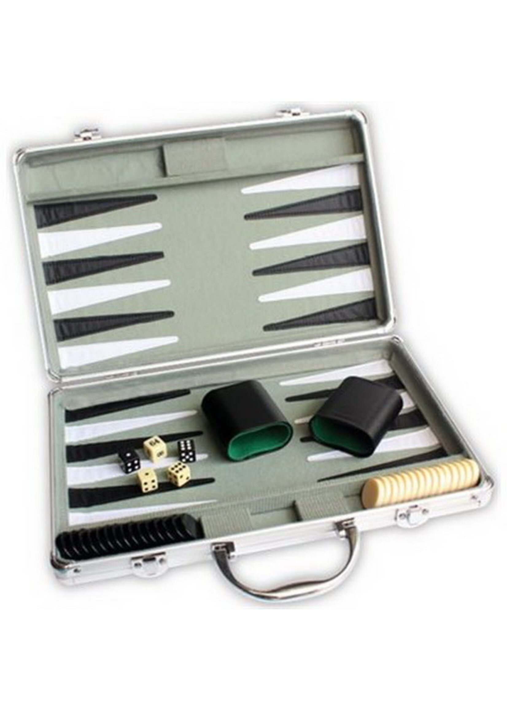 Mind Matters Backgammon - Valise métallique