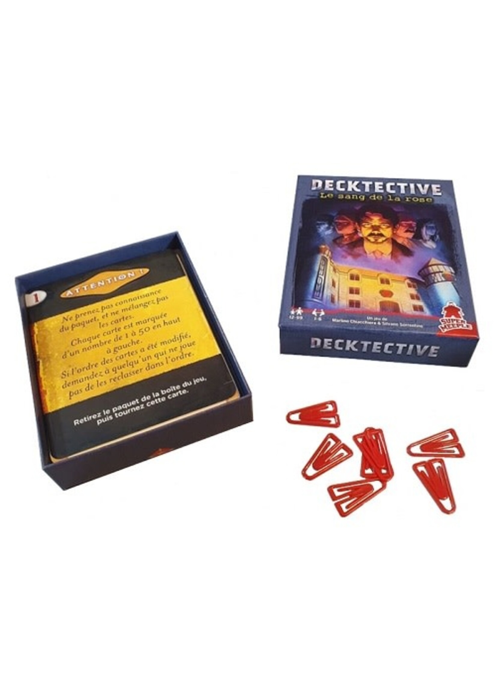 Super meeple Decktective - Le sang de la rose
