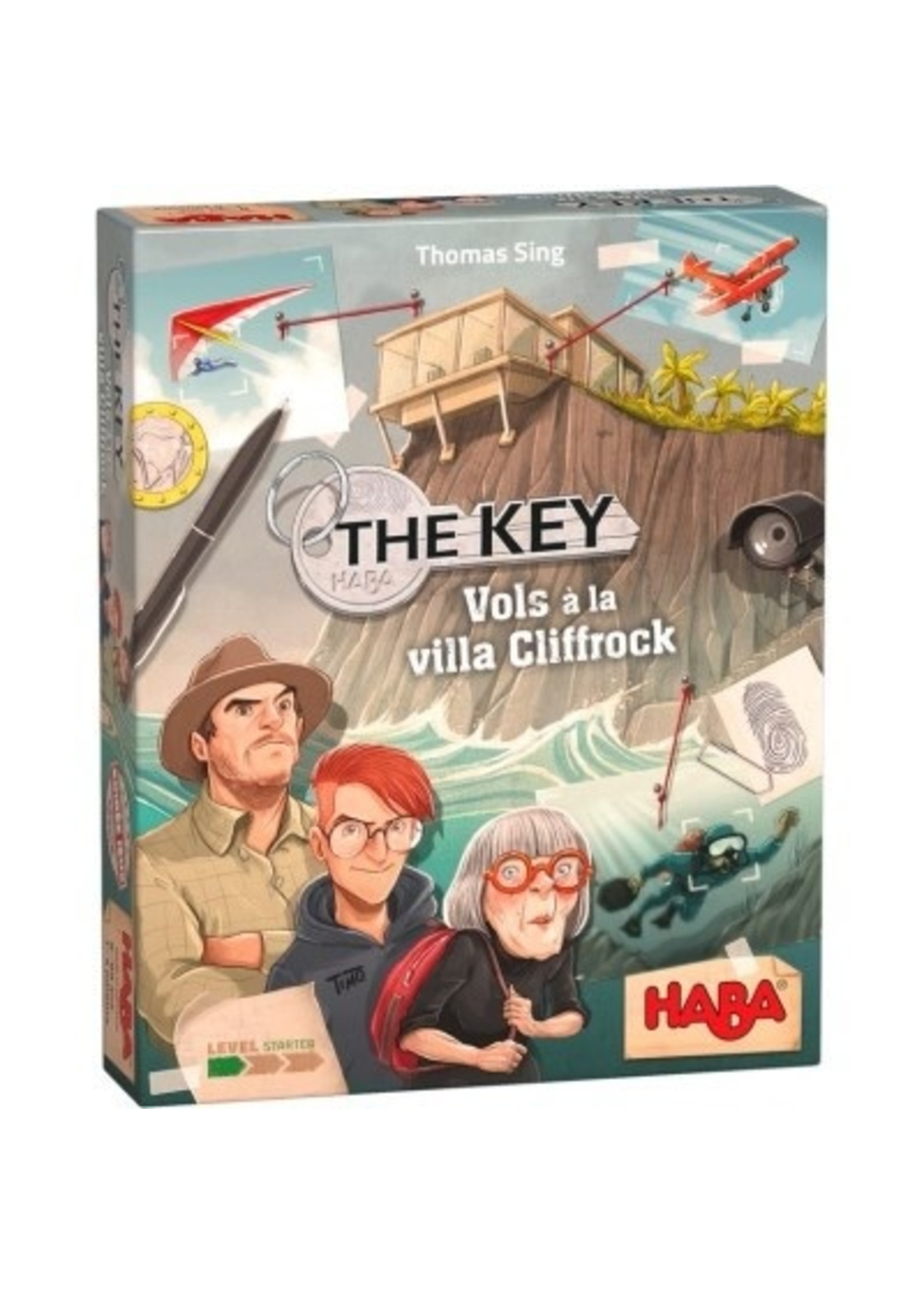 Haba The Key - Vol À La Villa Cliffrock (FR et DU)