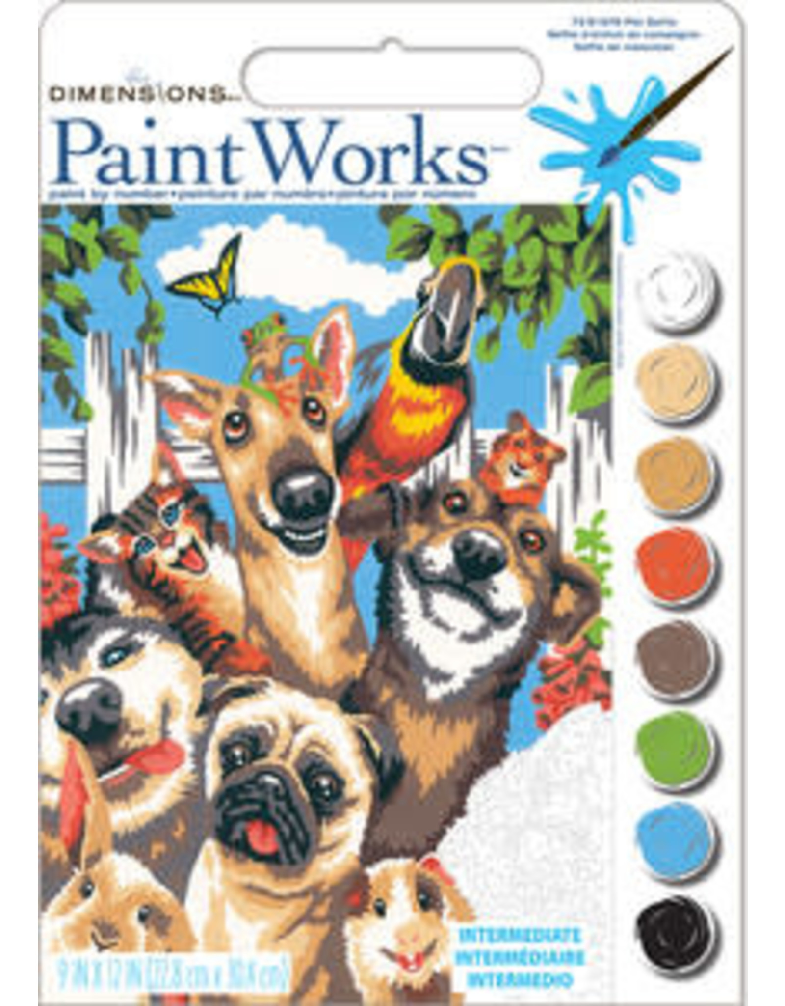 Paint Works Peinture # - Pet selfie