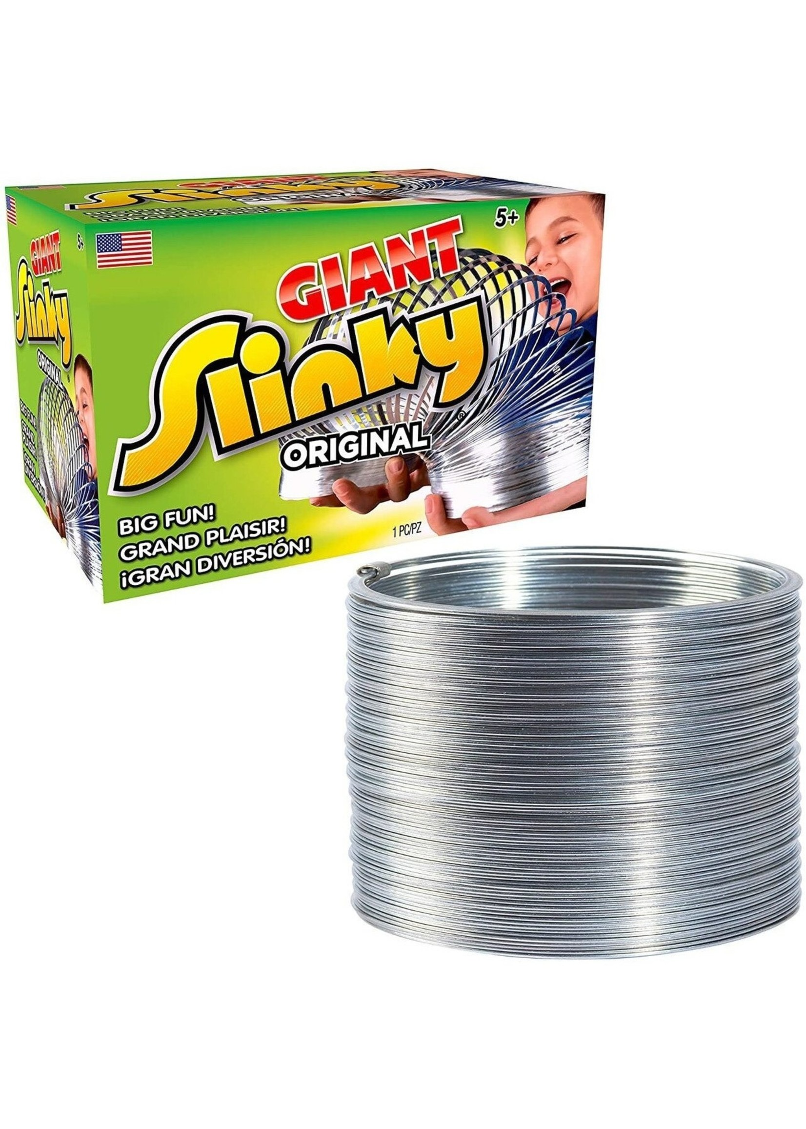 Just play Giant slinky original metal